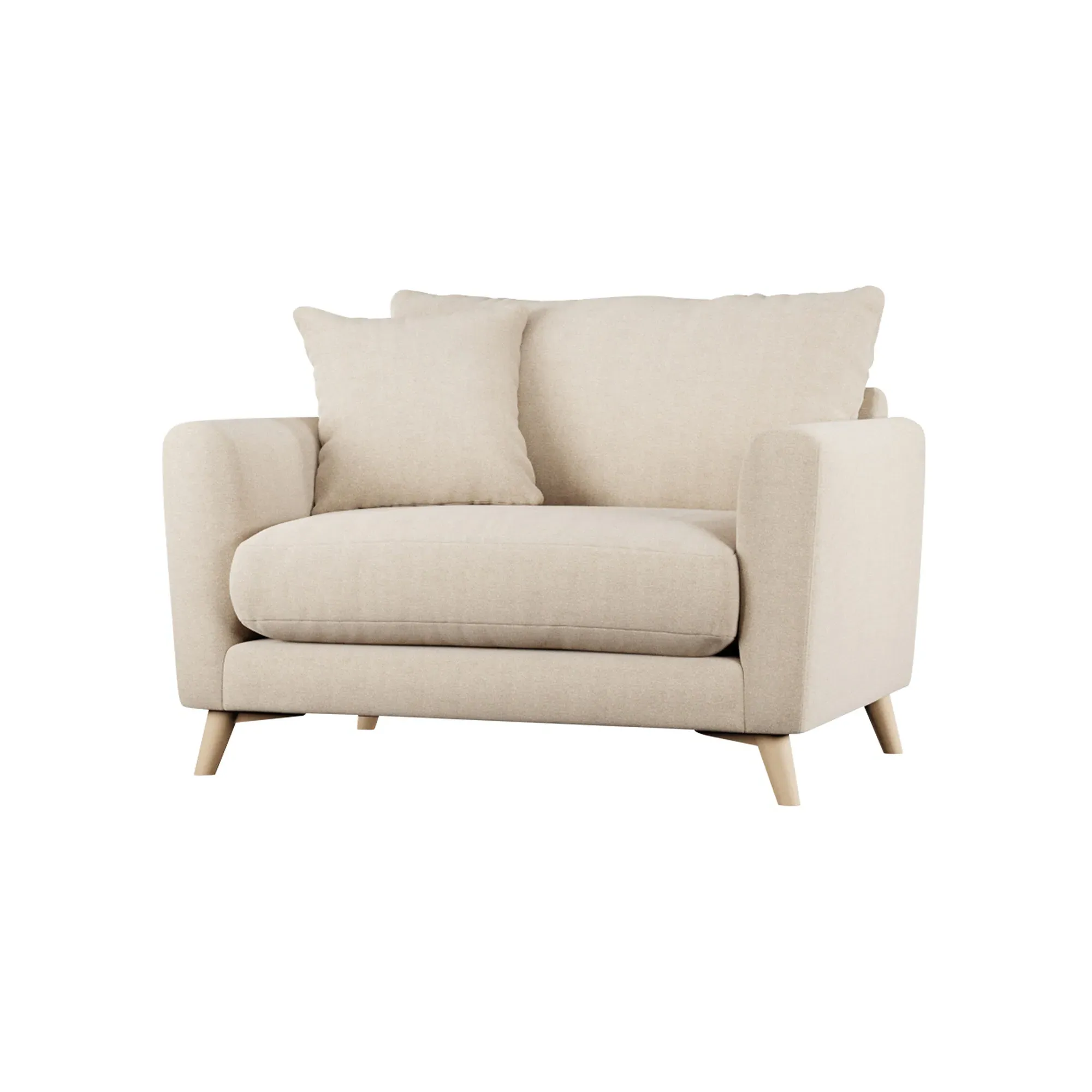 Newberry Snuggler Chair - Neutral