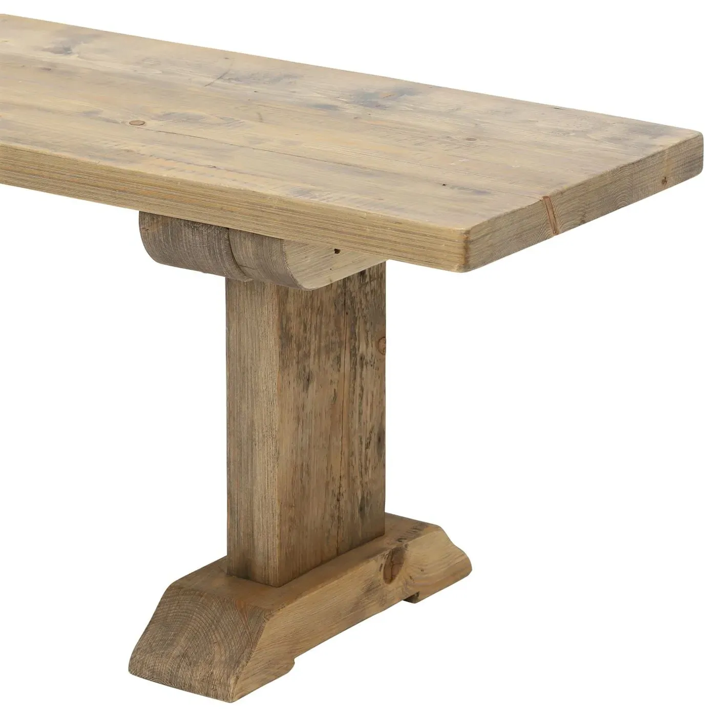 Newsham Bench 150cm - Grey, Reclaimed Wood