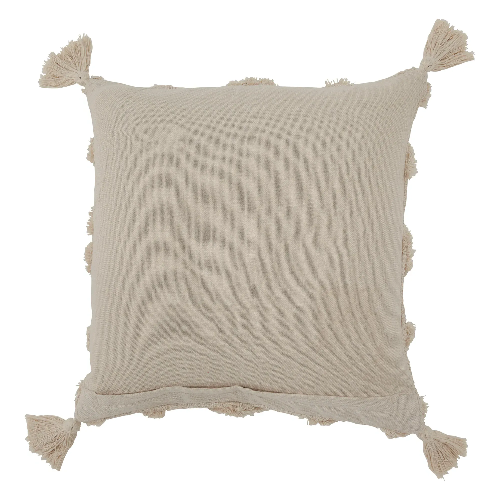 Nola Square Cushion - Cream, Polyester