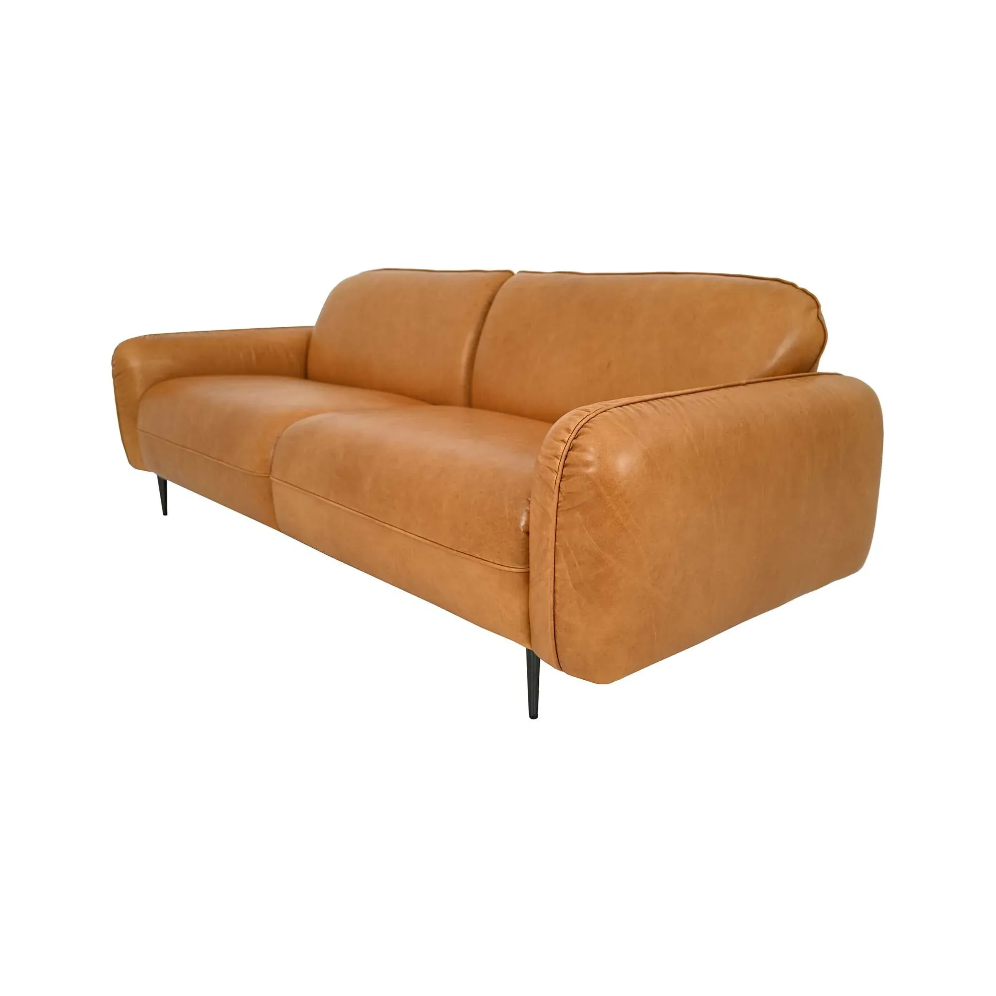 Oban Sofa - Brown, Leather