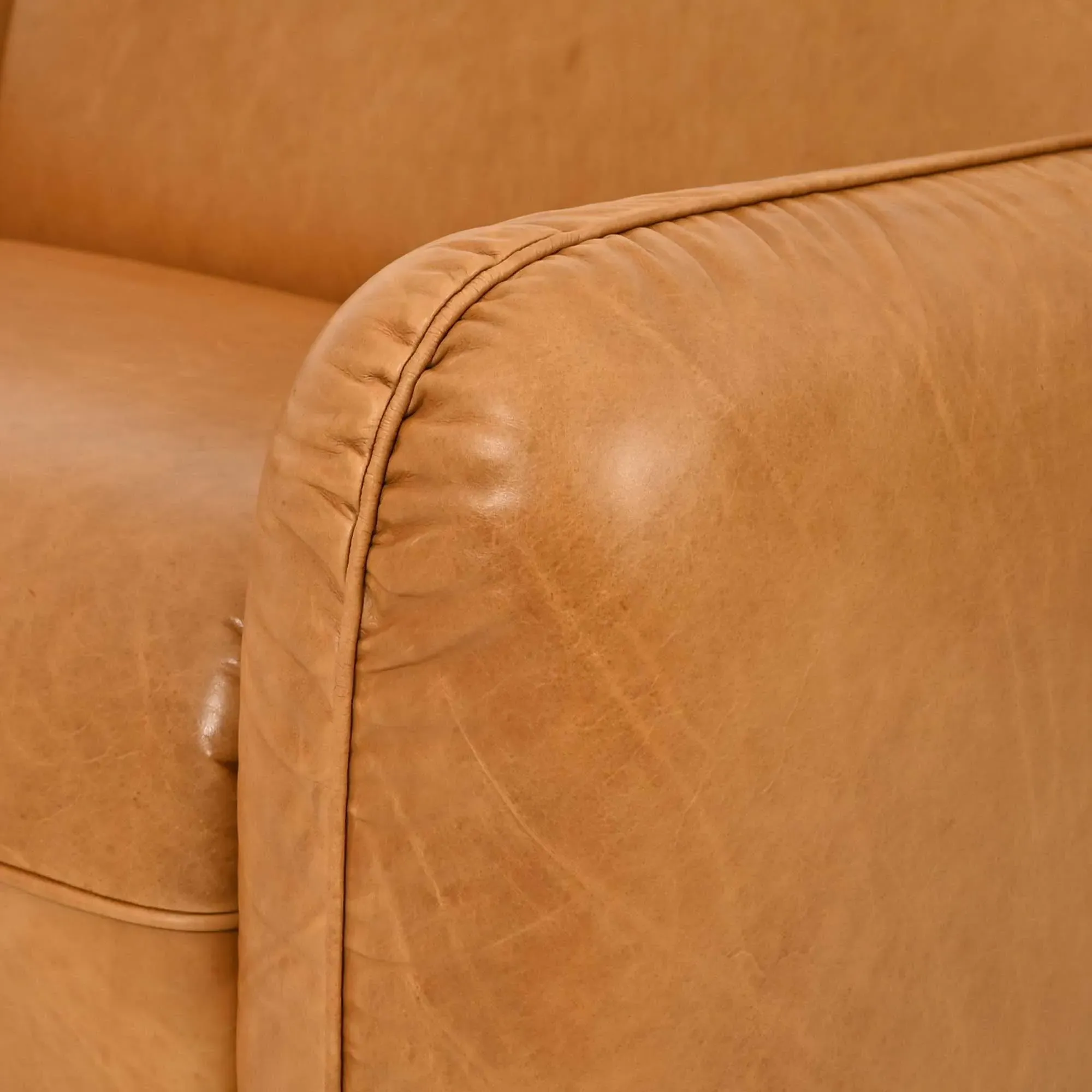 Oban Sofa - Brown, Leather