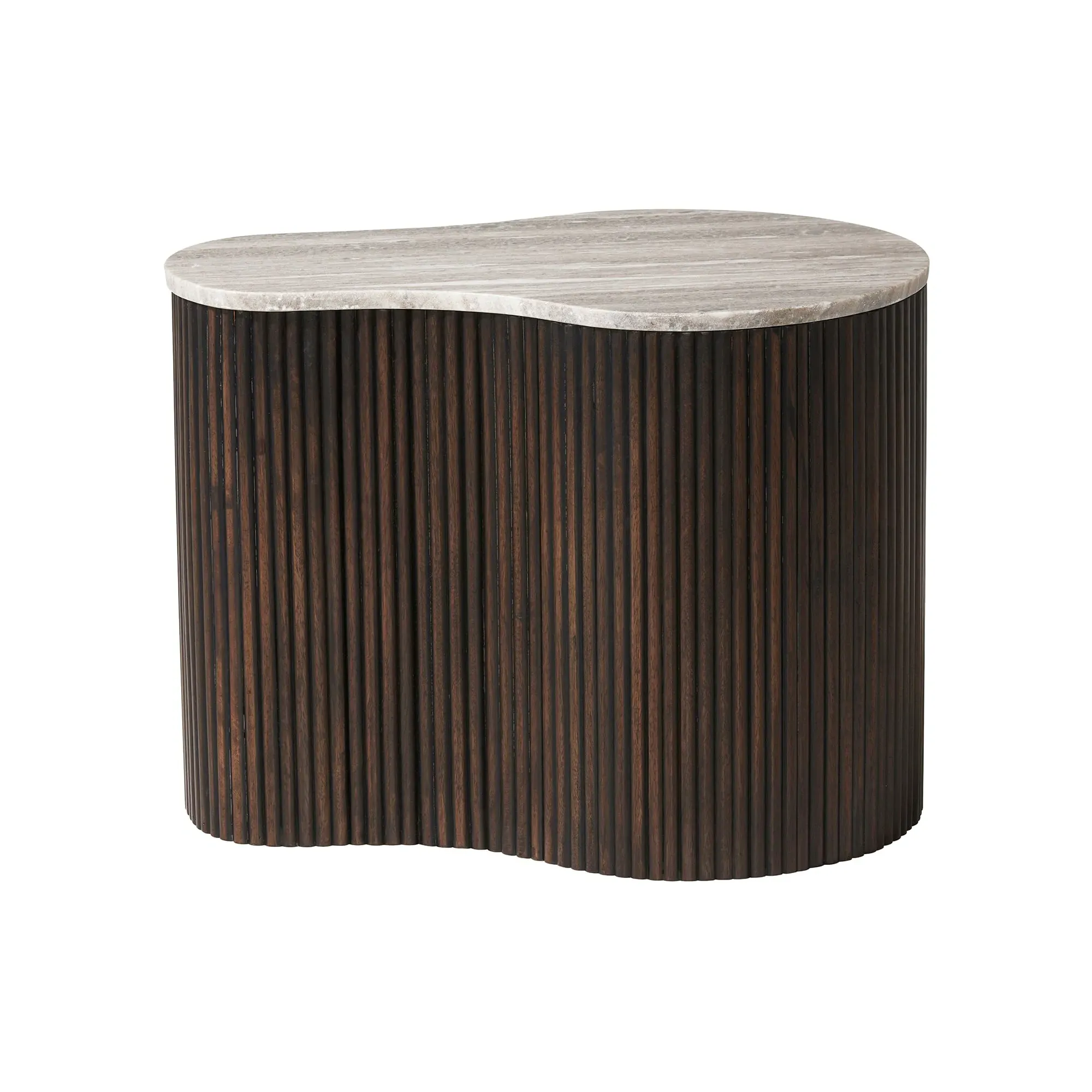 Odin Centre Table - Brown, Marble