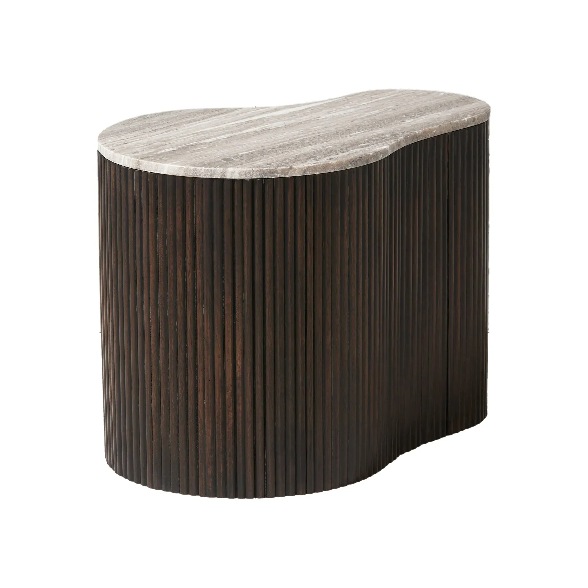 Odin Centre Table - Brown, Marble