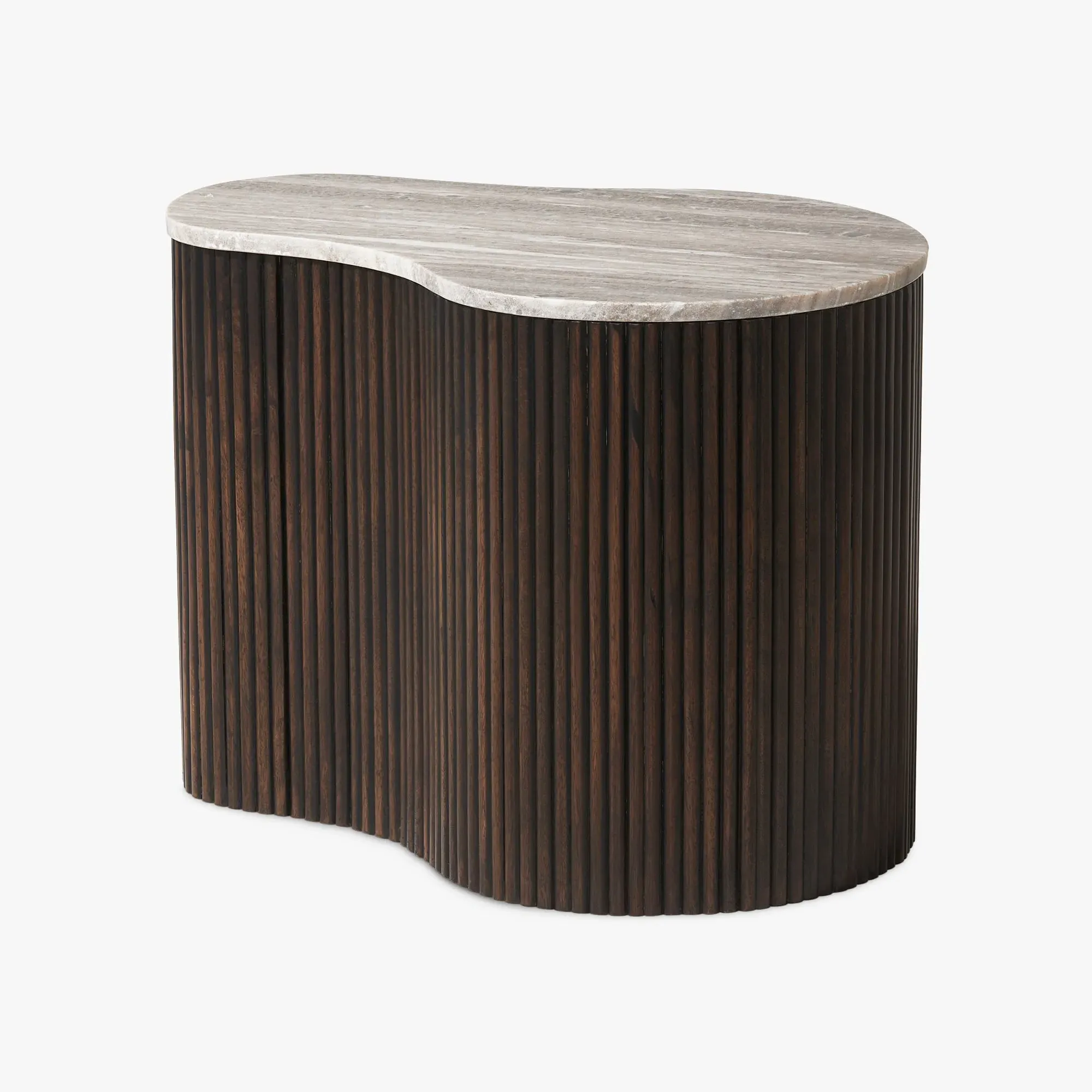 Odin Centre Table - Brown, Marble image