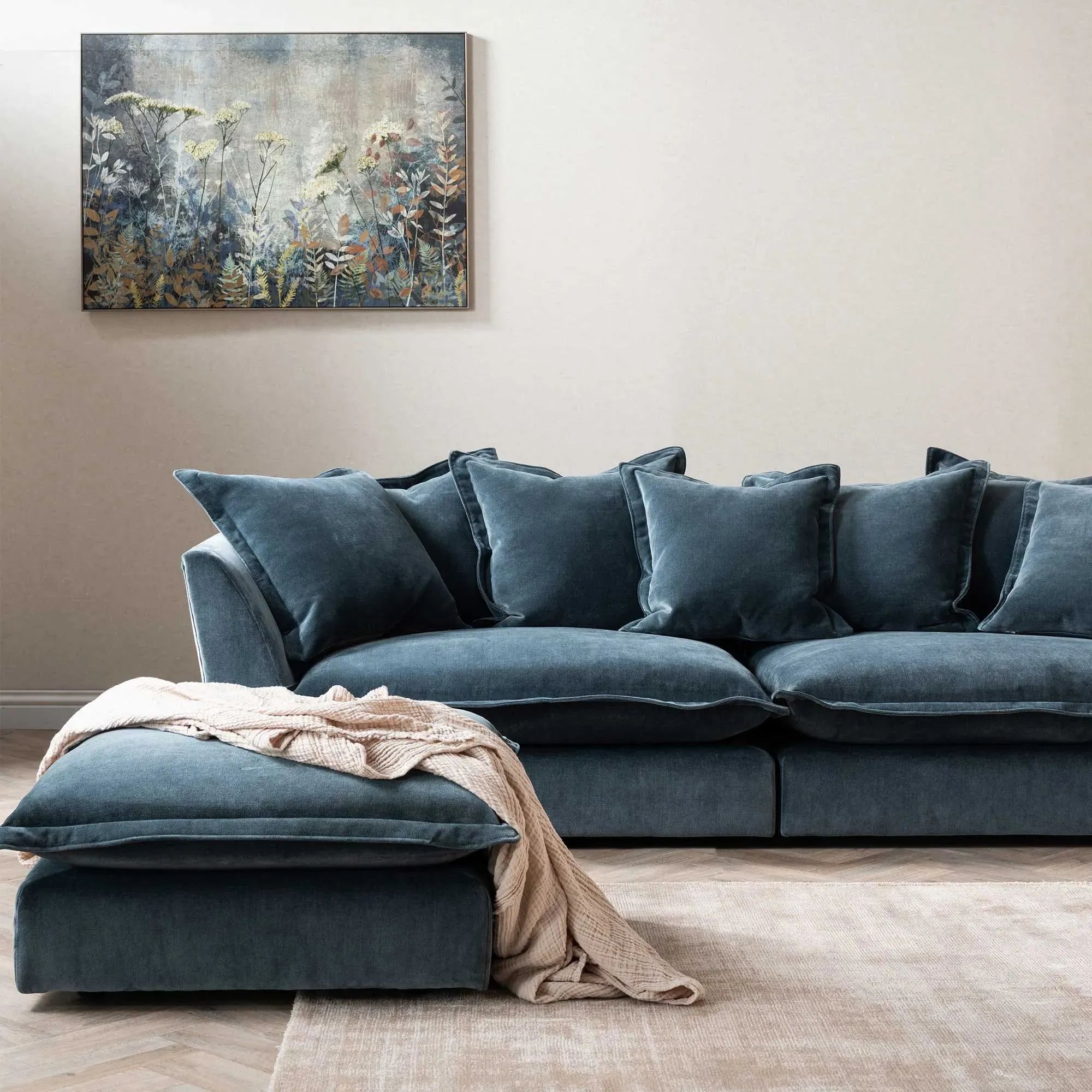 Odyssey Combi Stool - Teal, Fabric