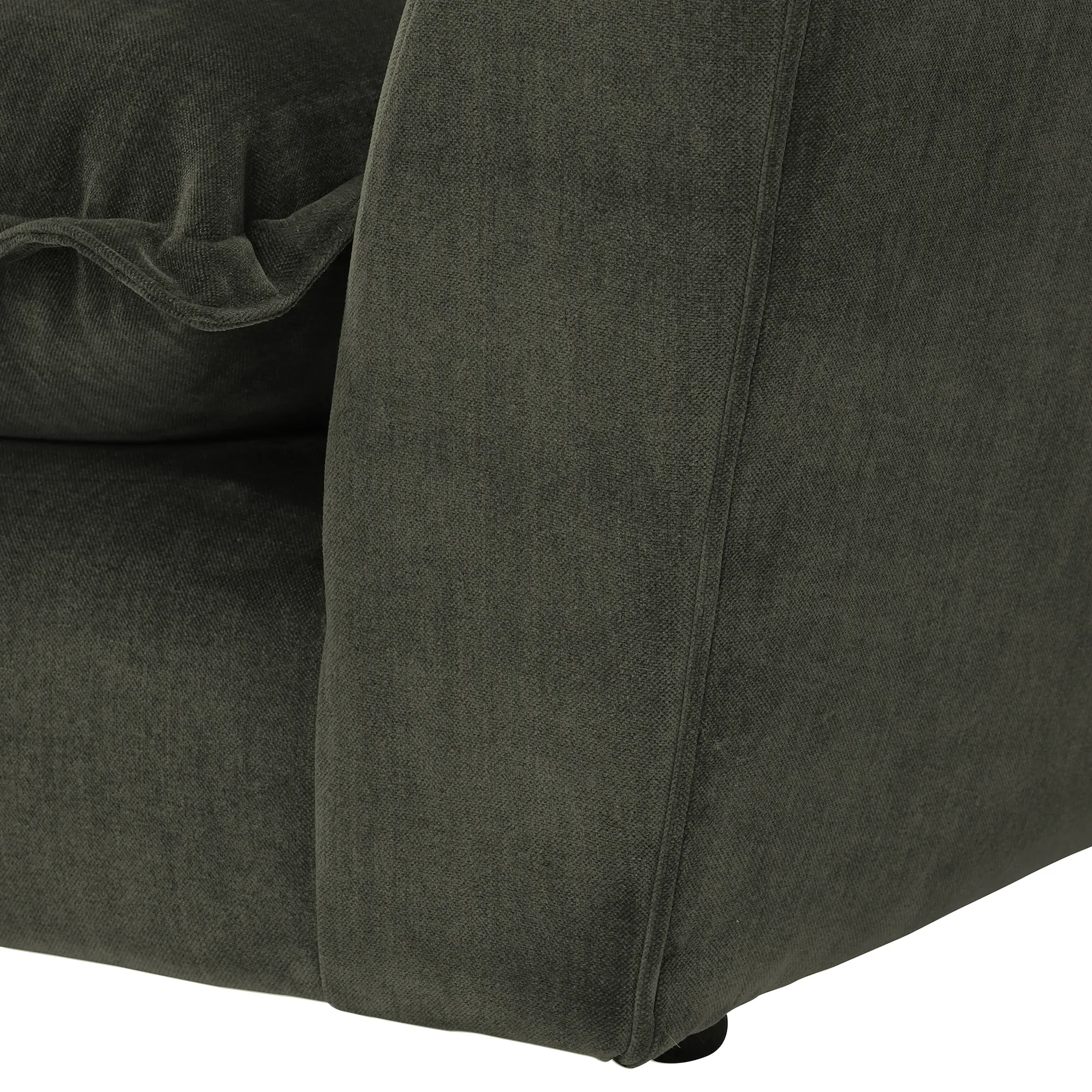 Odyssey Extra Large Split Sofa - Green, Fabric