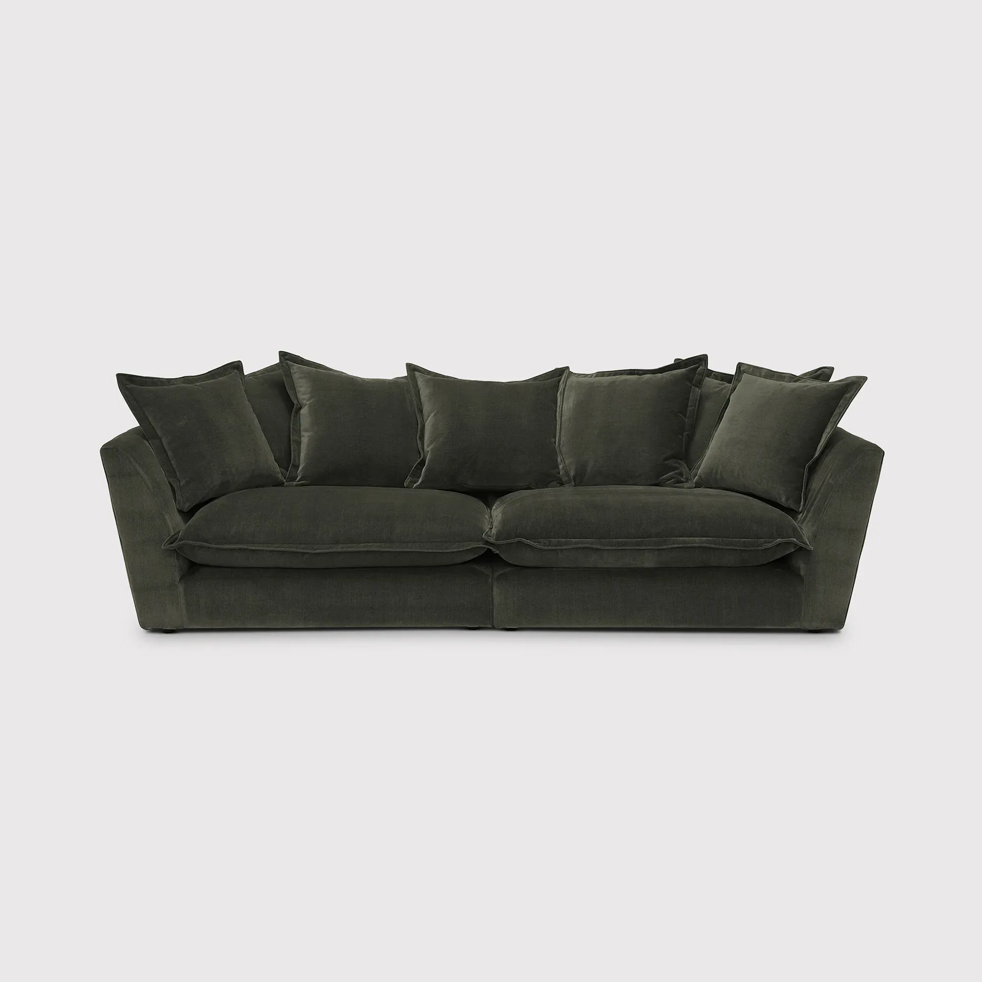 Odyssey Extra Large Split Sofa - Green, Fabric image