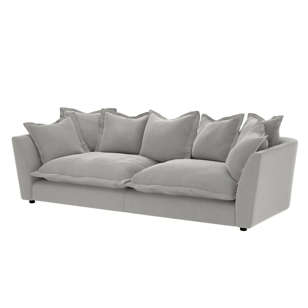 Odyssey Extra Large Split Sofa - Grey, Fabric