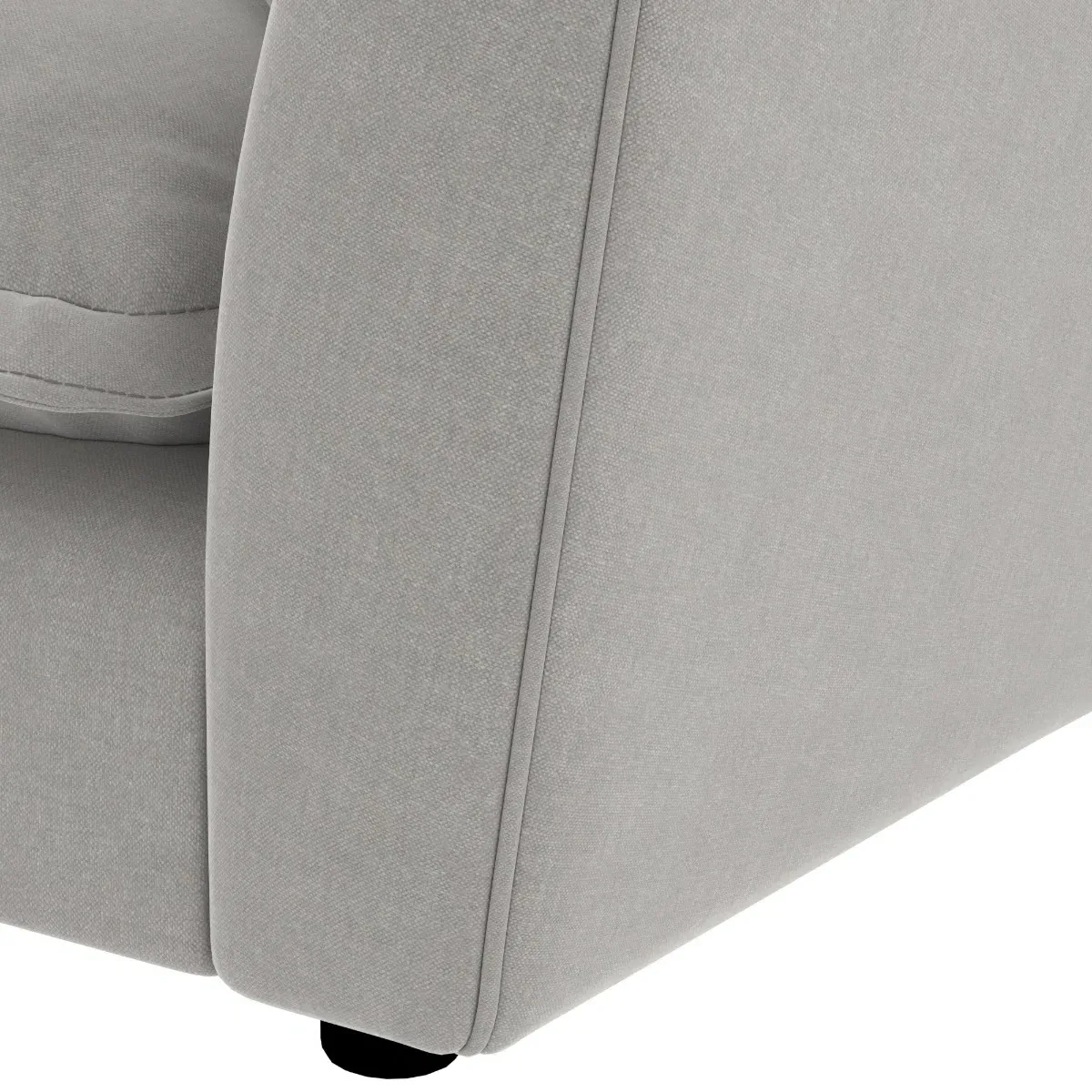 Odyssey Extra Large Split Sofa - Grey, Fabric