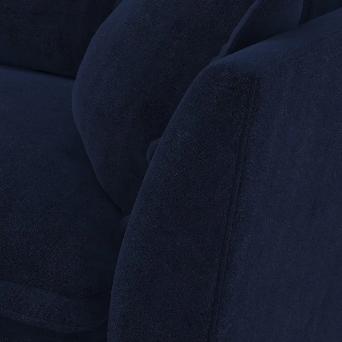 Odyssey Extra Large Split Sofa - Navy, Fabric