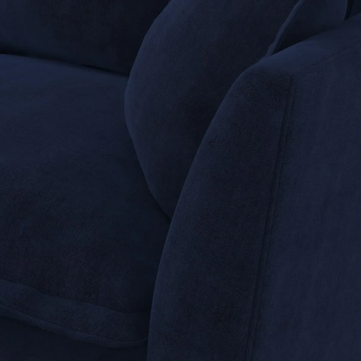 Odyssey Large Sofa - Navy, Fabric