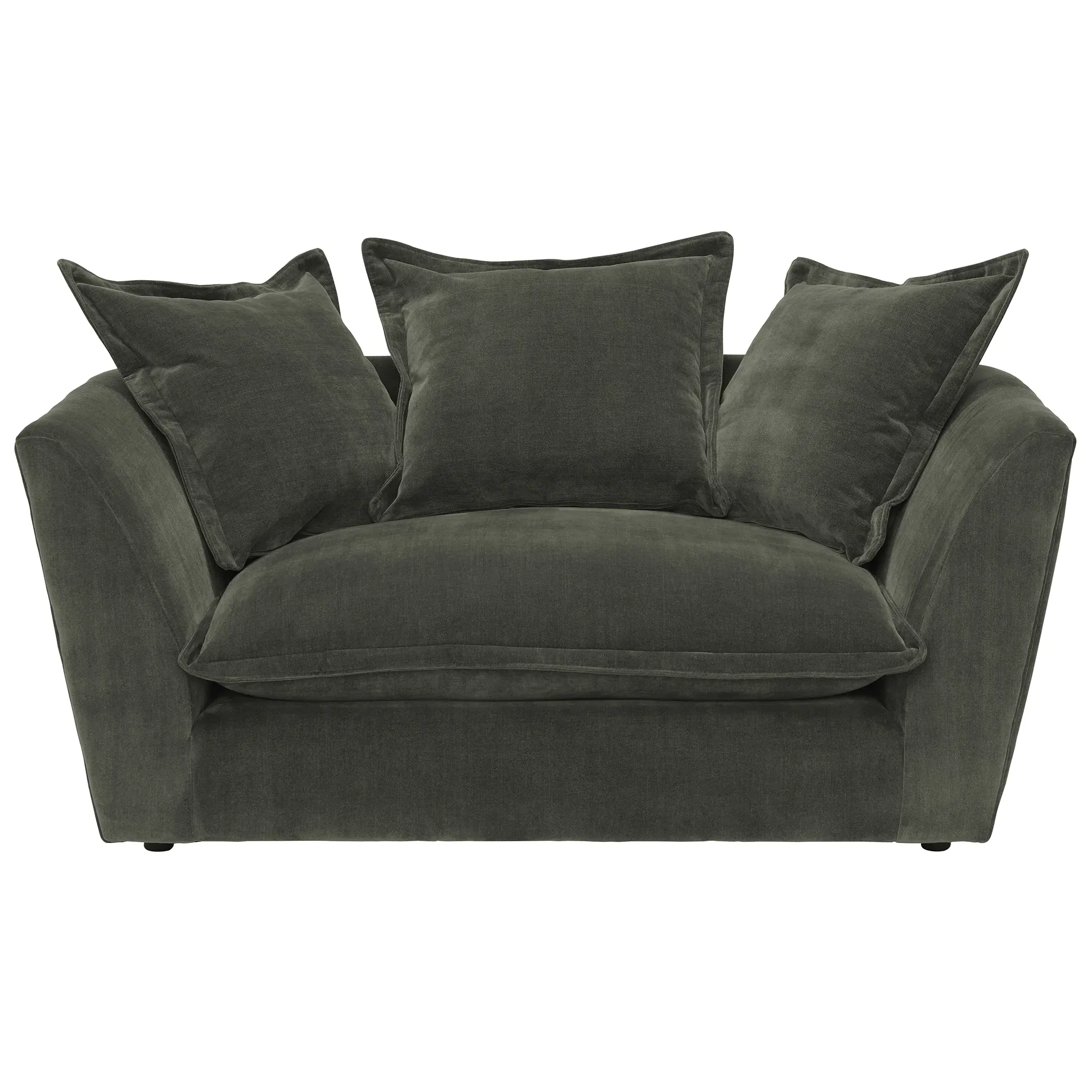 Odyssey Snuggler Chair - Green, Fabric
