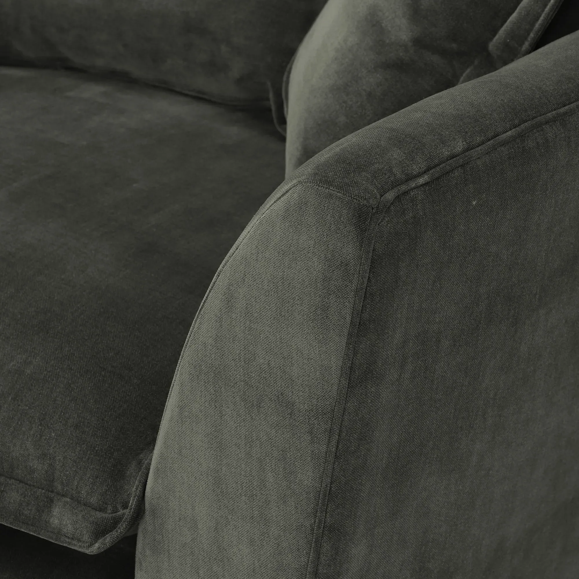 Odyssey Snuggler Chair - Green, Fabric