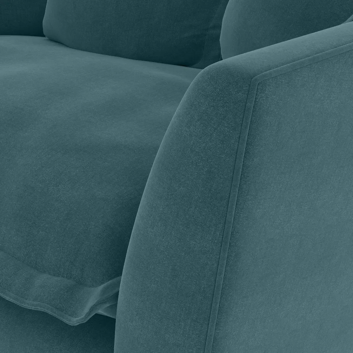 Odyssey Snuggler Chair - Teal, Fabric