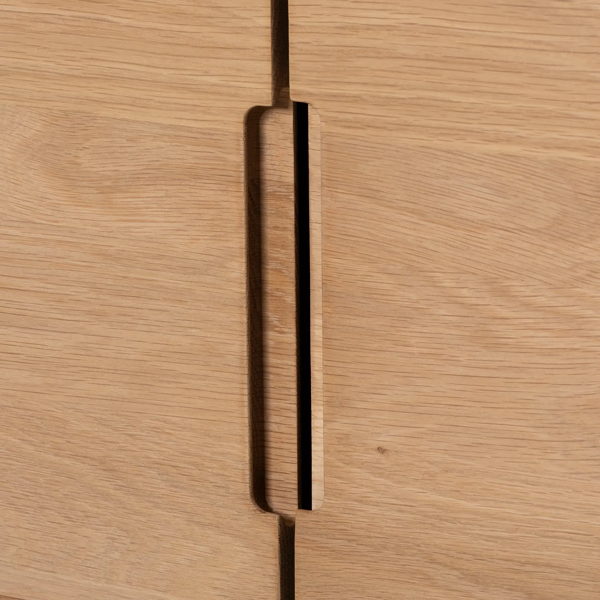 Olav 2 Door Wardrobe - Neutral, Oak