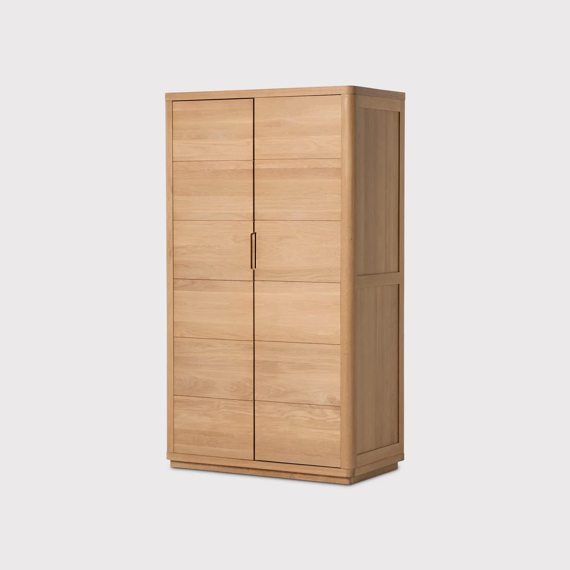Olav 2 Door Wardrobe - Neutral, Oak