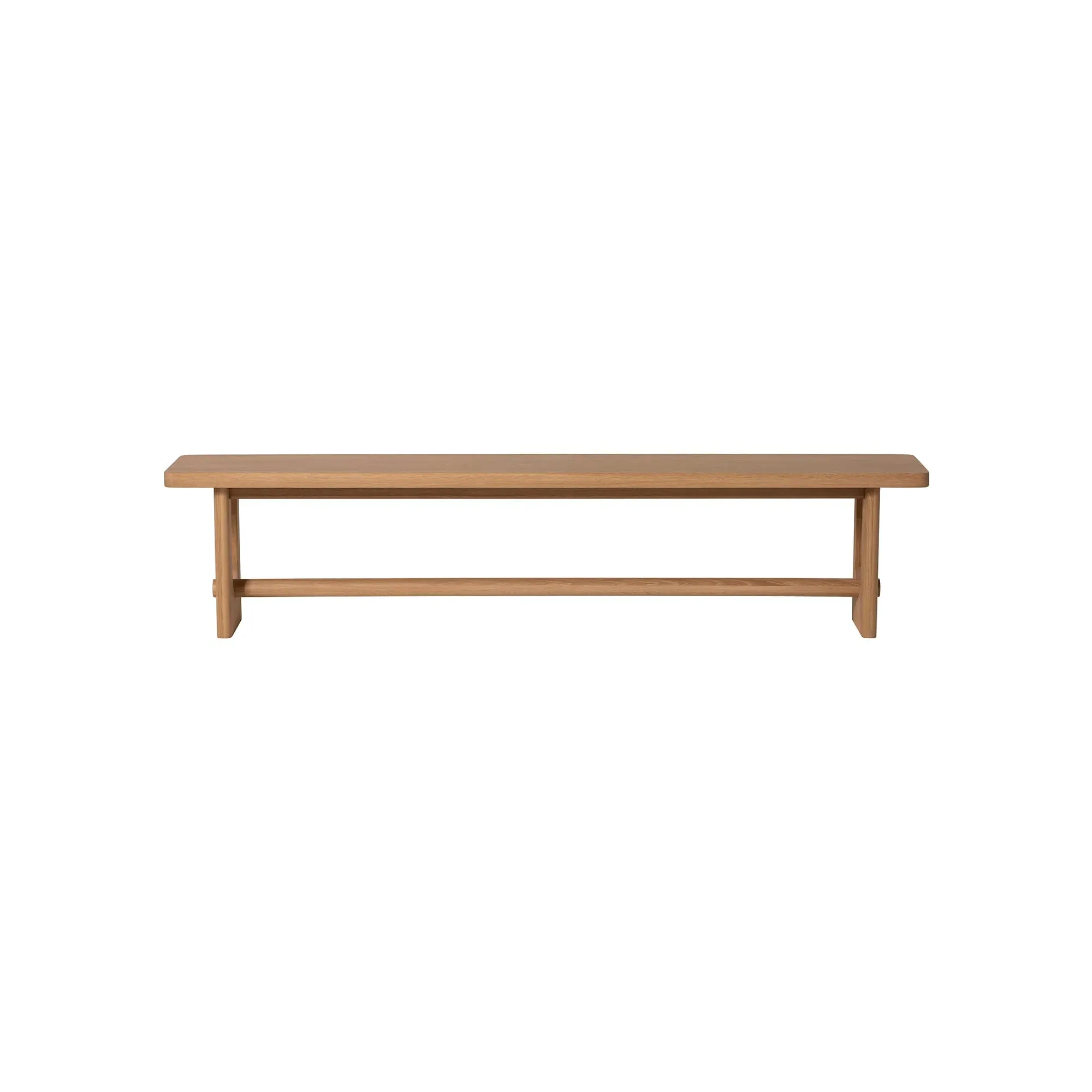 Olav Dining Bench - Brown, Oak