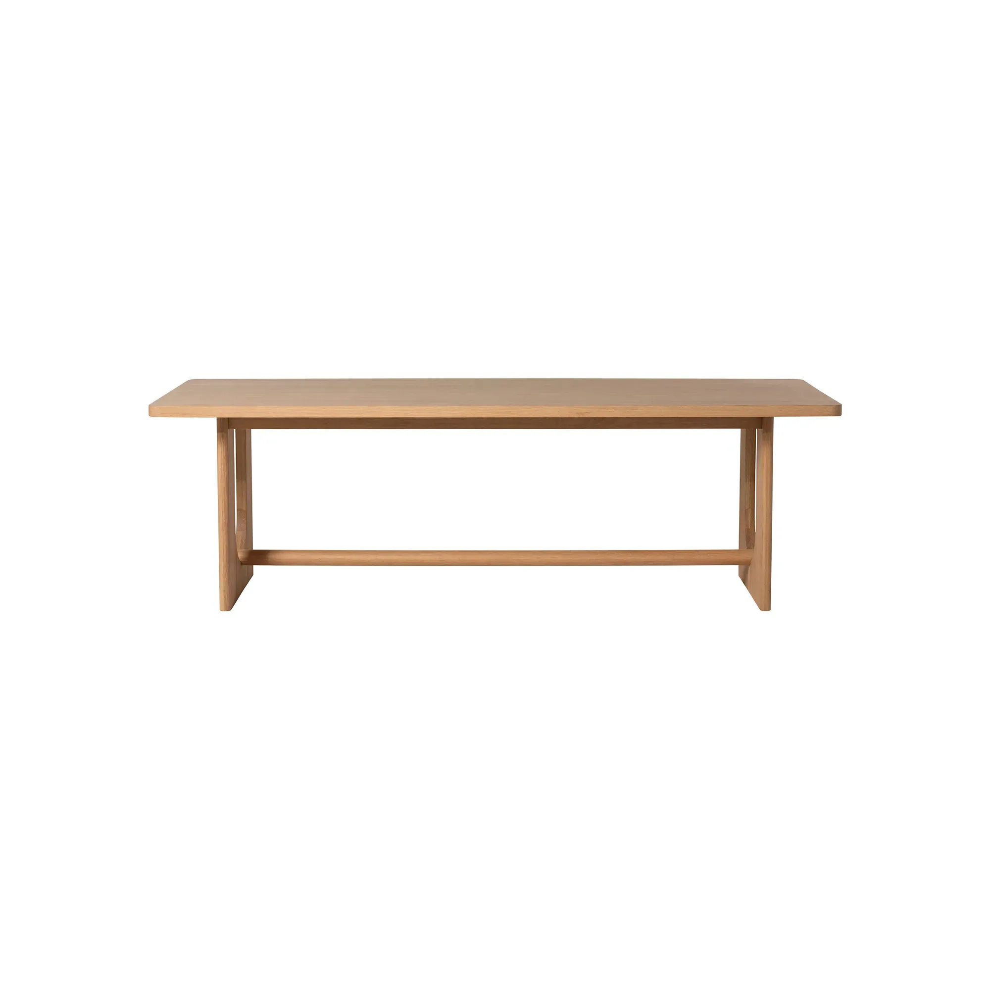 Olav Dining Table - Brown, Oak