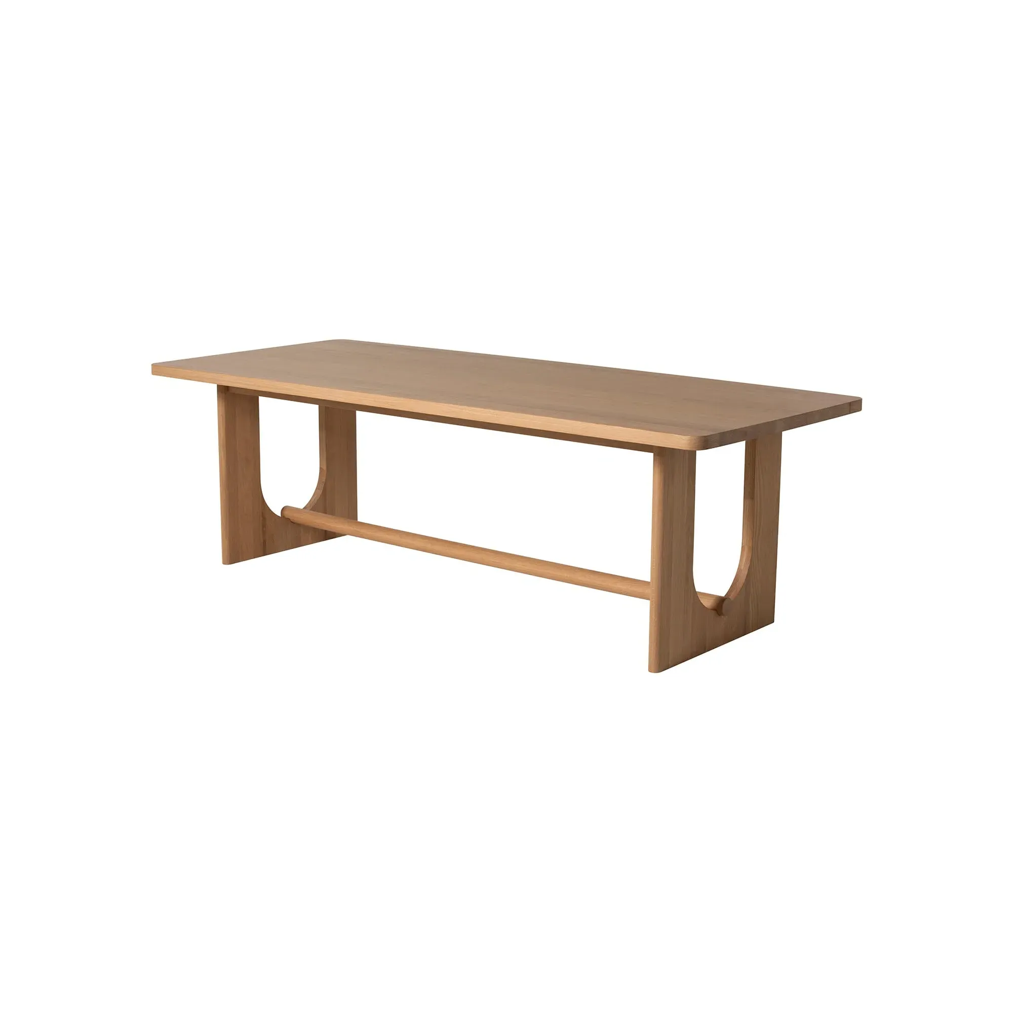 Olav Dining Table - Brown, Oak