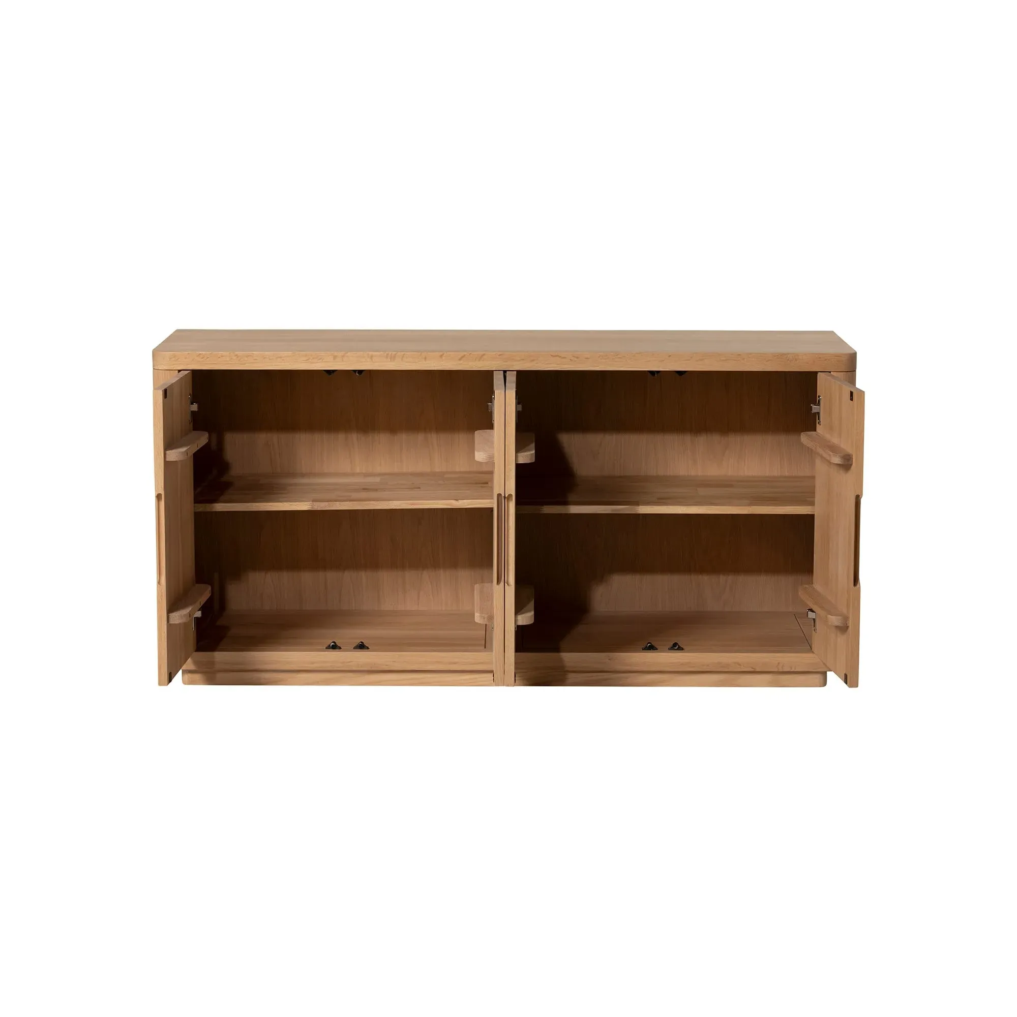 Olav Large Sideboard - Brown, Oak Wood