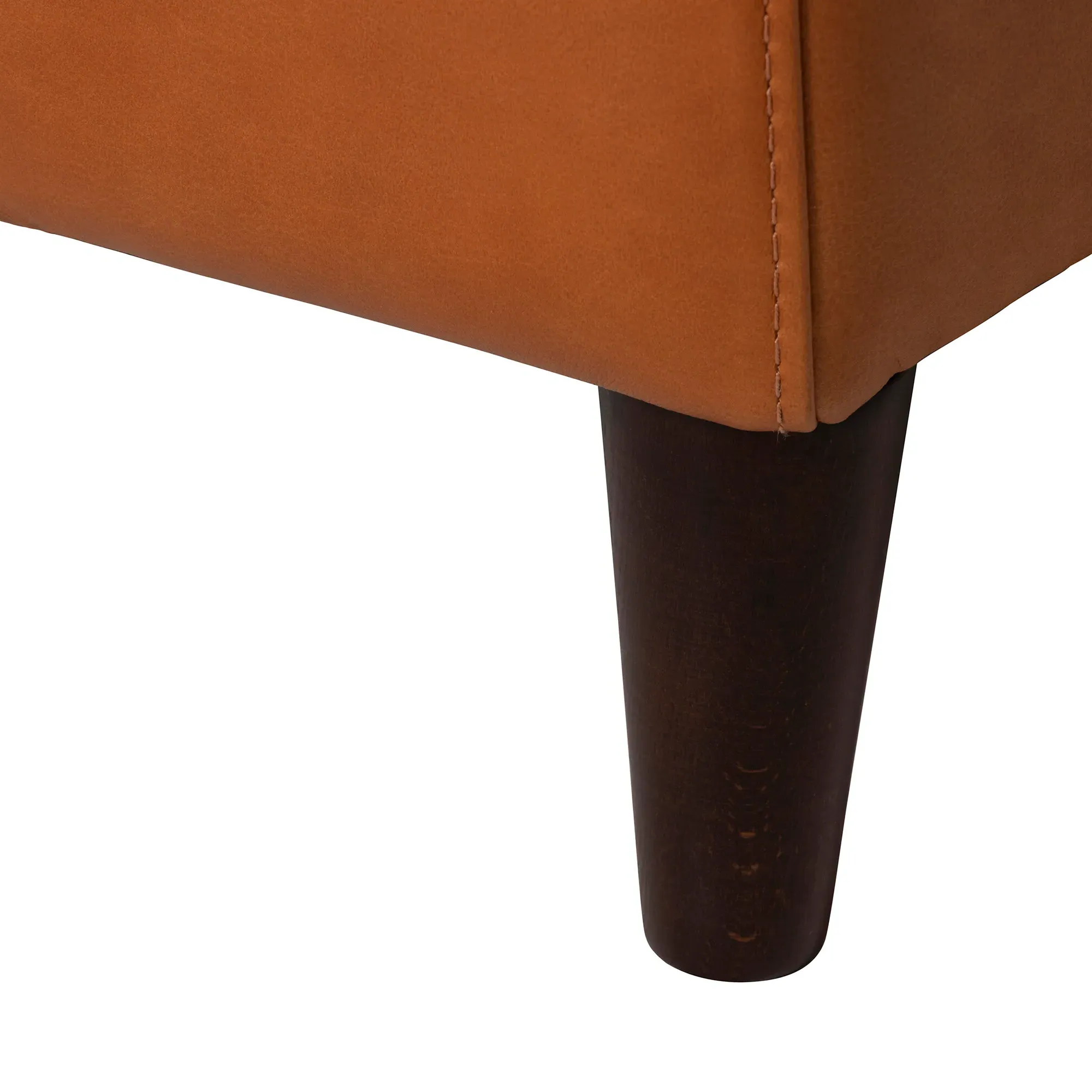 Olson 2-Seater Loveseat Sofa - Brown, Leather