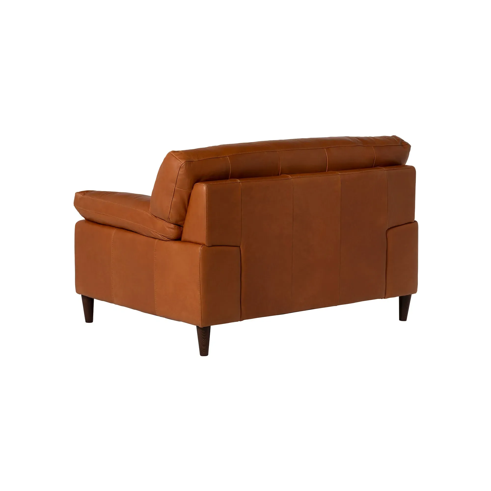 Olson Maxi Armchair - Brown Leather