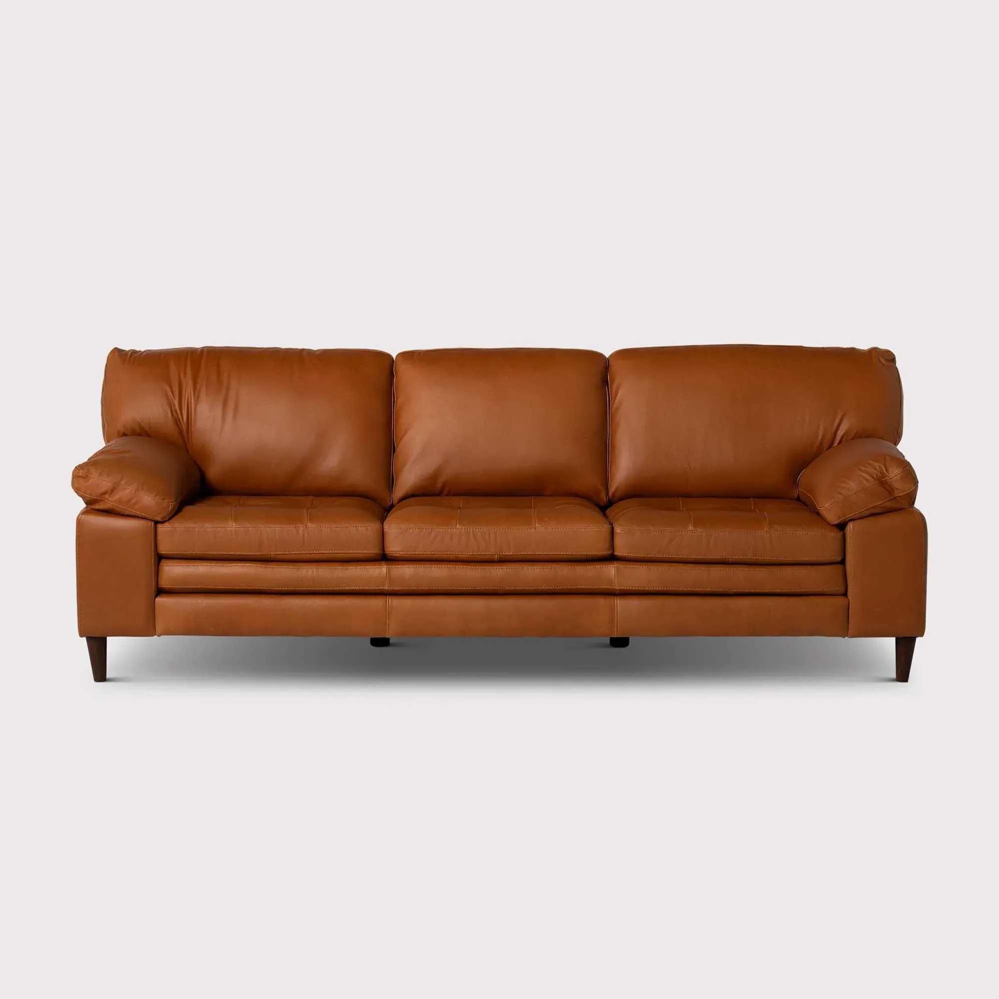 Olson Sofa - Brown Leather image