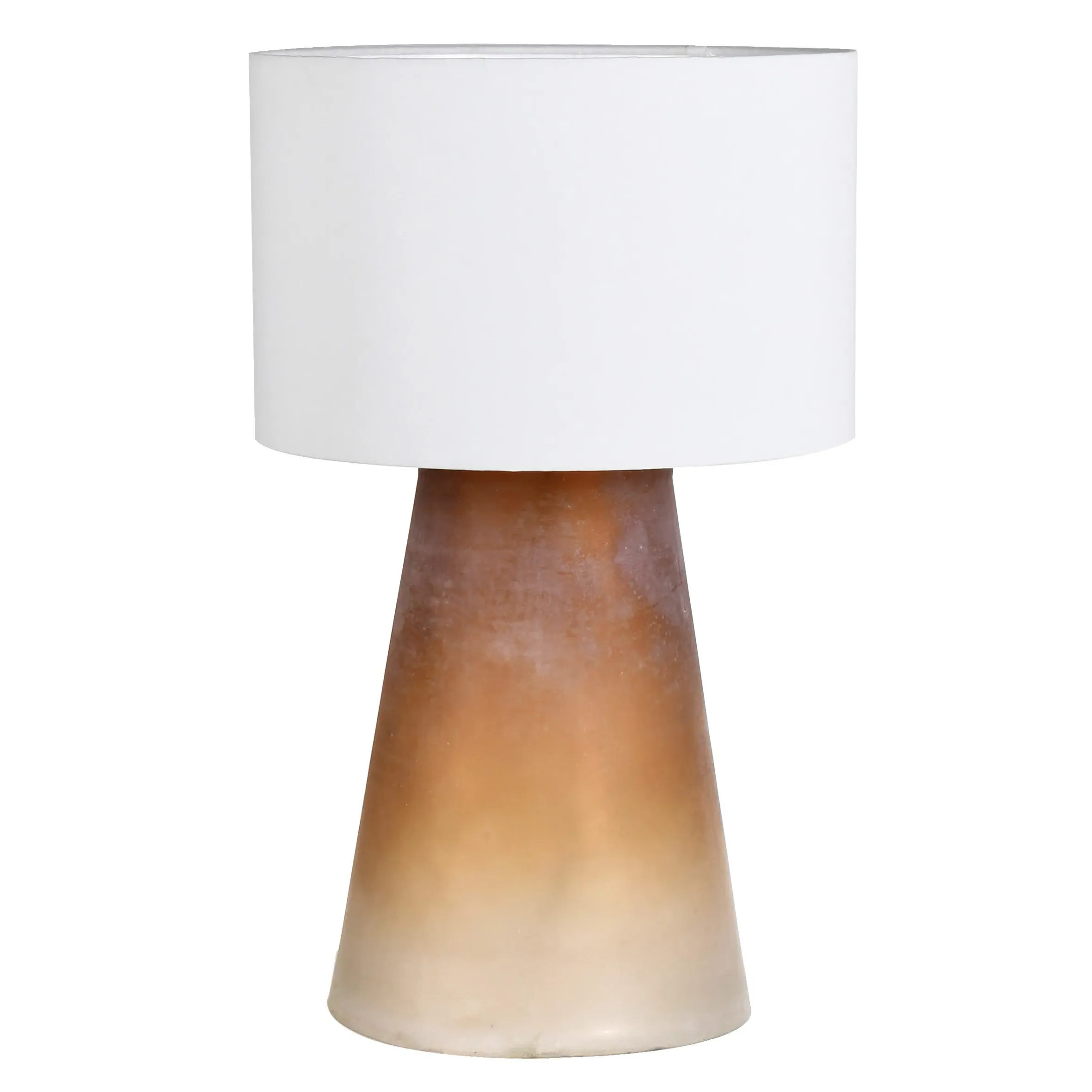 Ombre Table Lamp - Orange, Metal image
