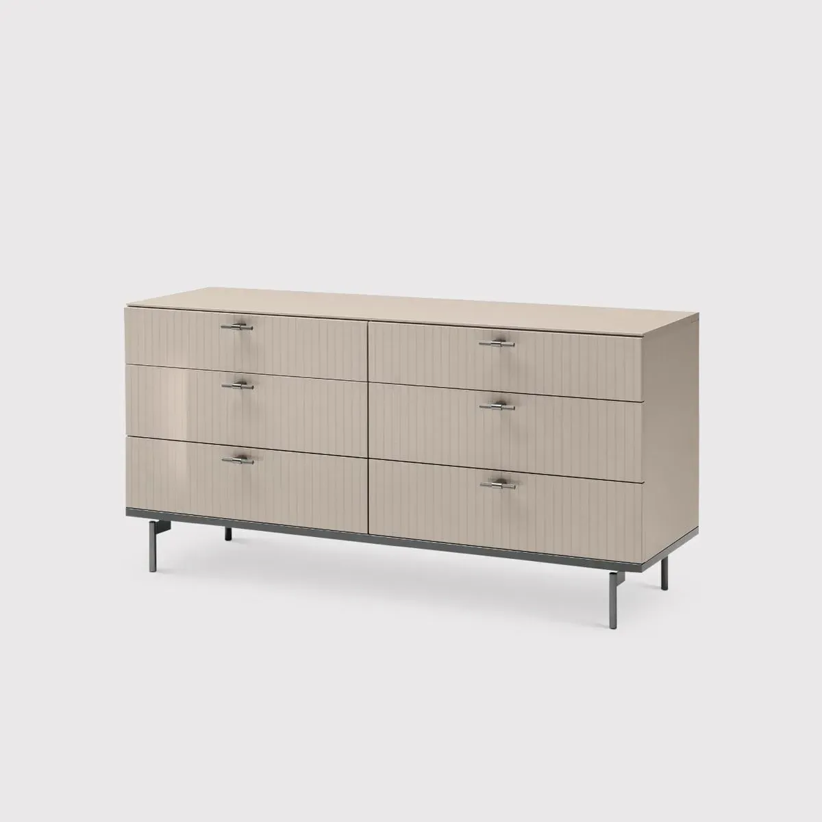 Oriana Chest of Drawers - Neutral, Gloss image
