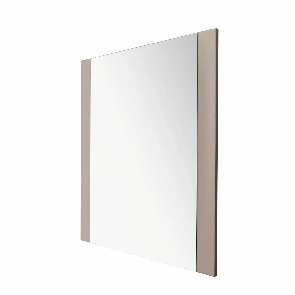Oriana Square Mirror - Neutral, Polyester