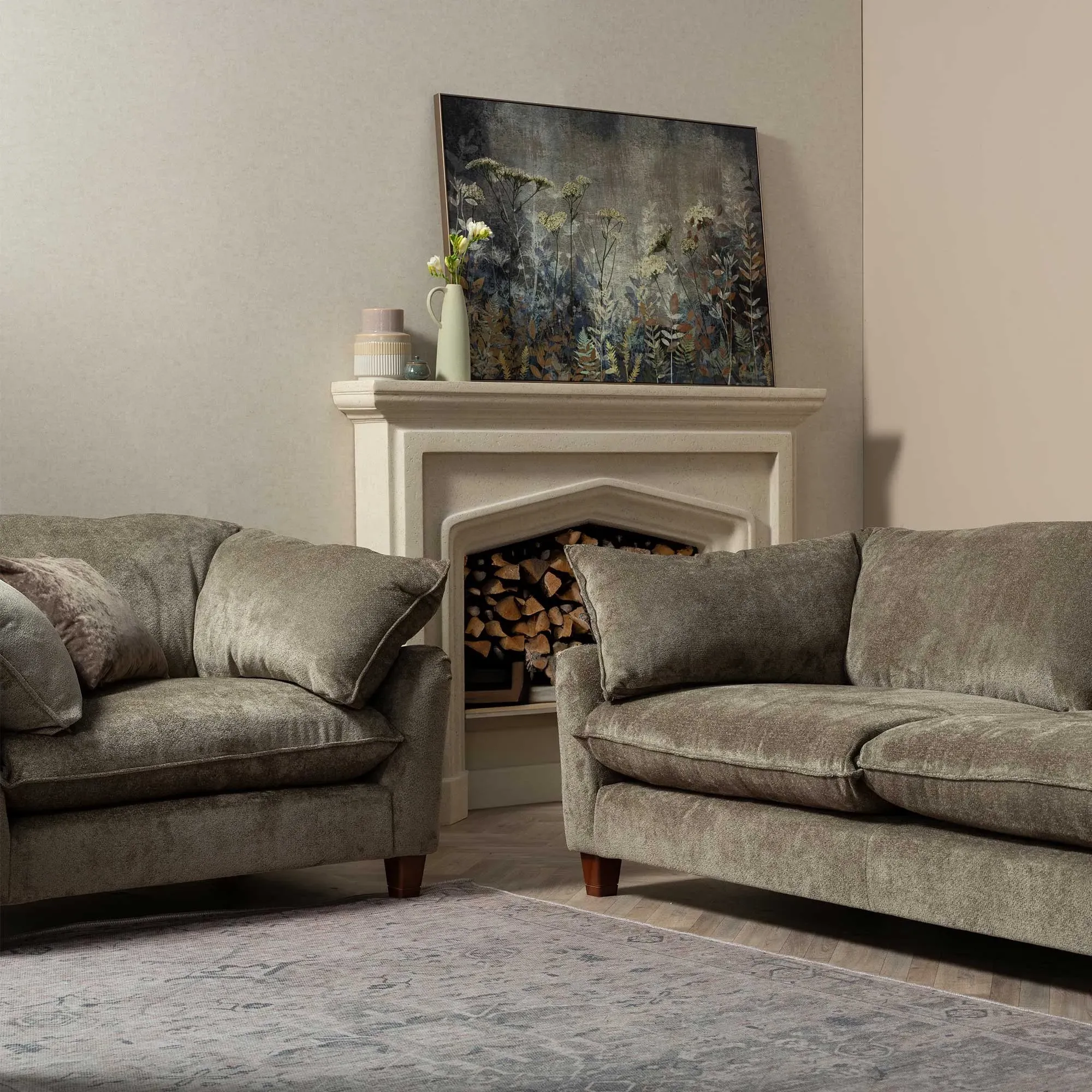 Orion 2-Seater Sofa - Fabric