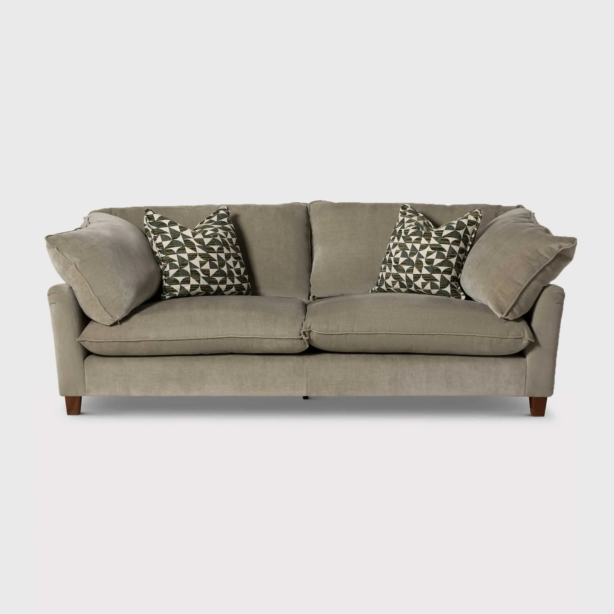 Orion Extra Large Sofa - Green, Fabric
