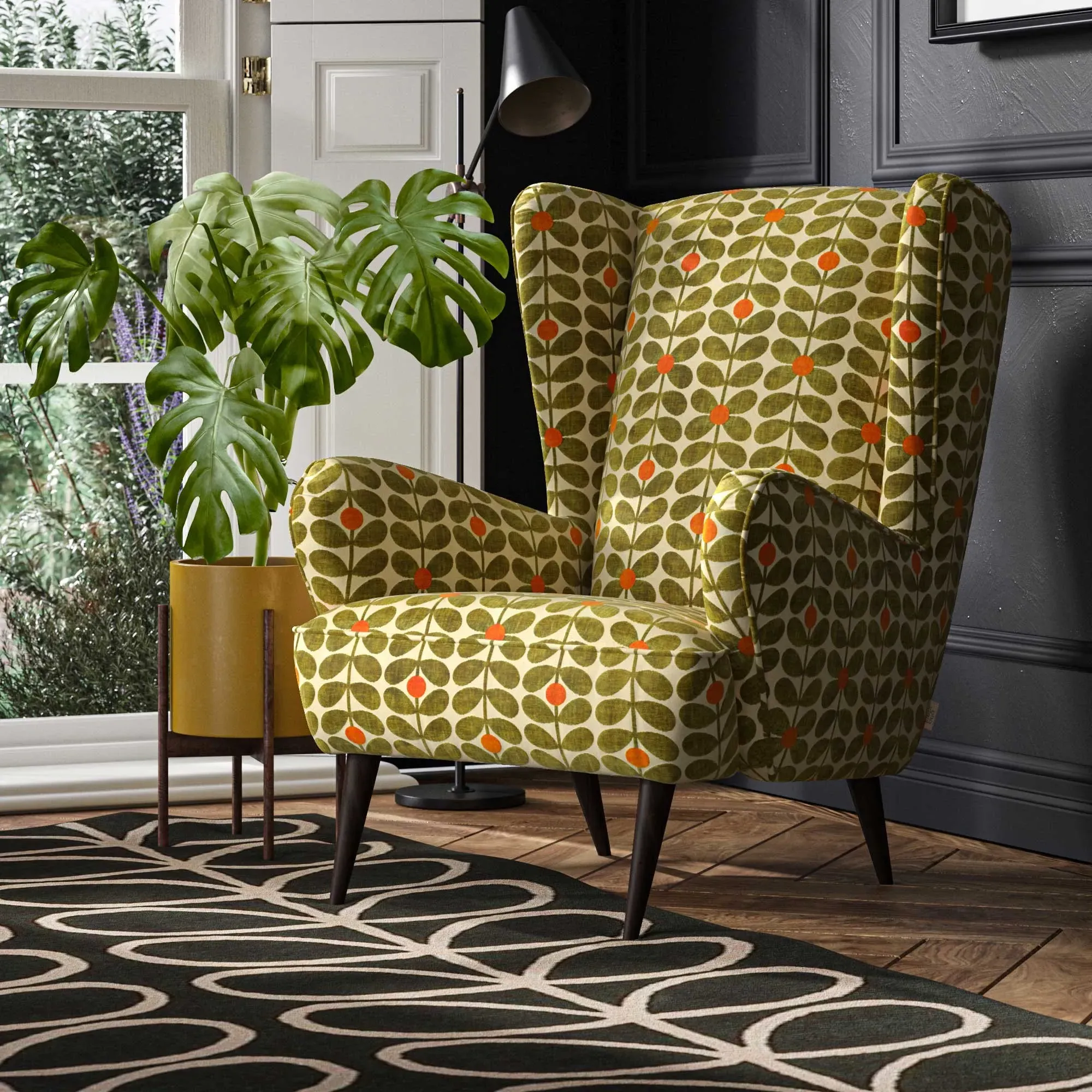 Orla Kiely Alma Armchair - Fabric