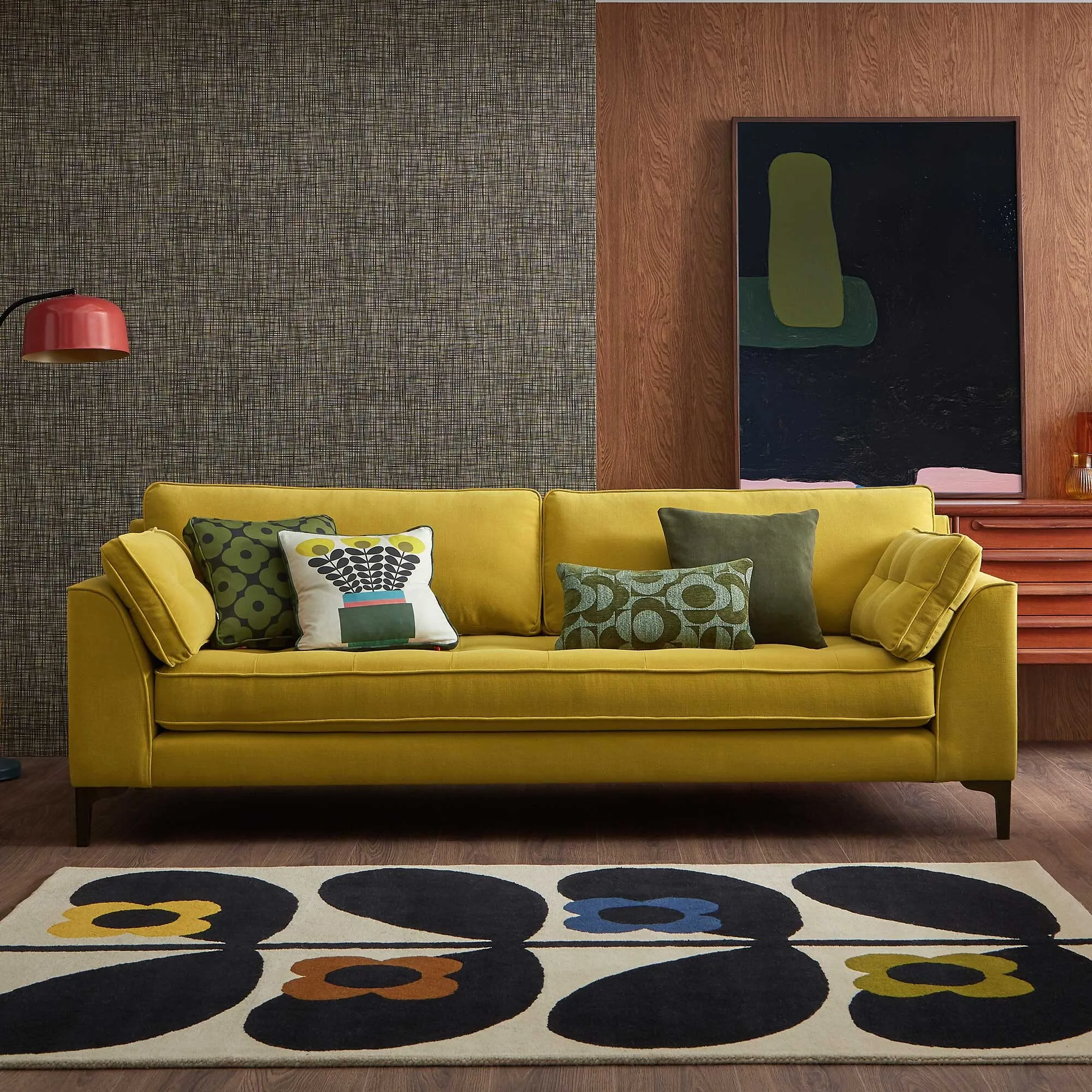 Orla Kiely Arklow Extra Large Sofa - Fabric