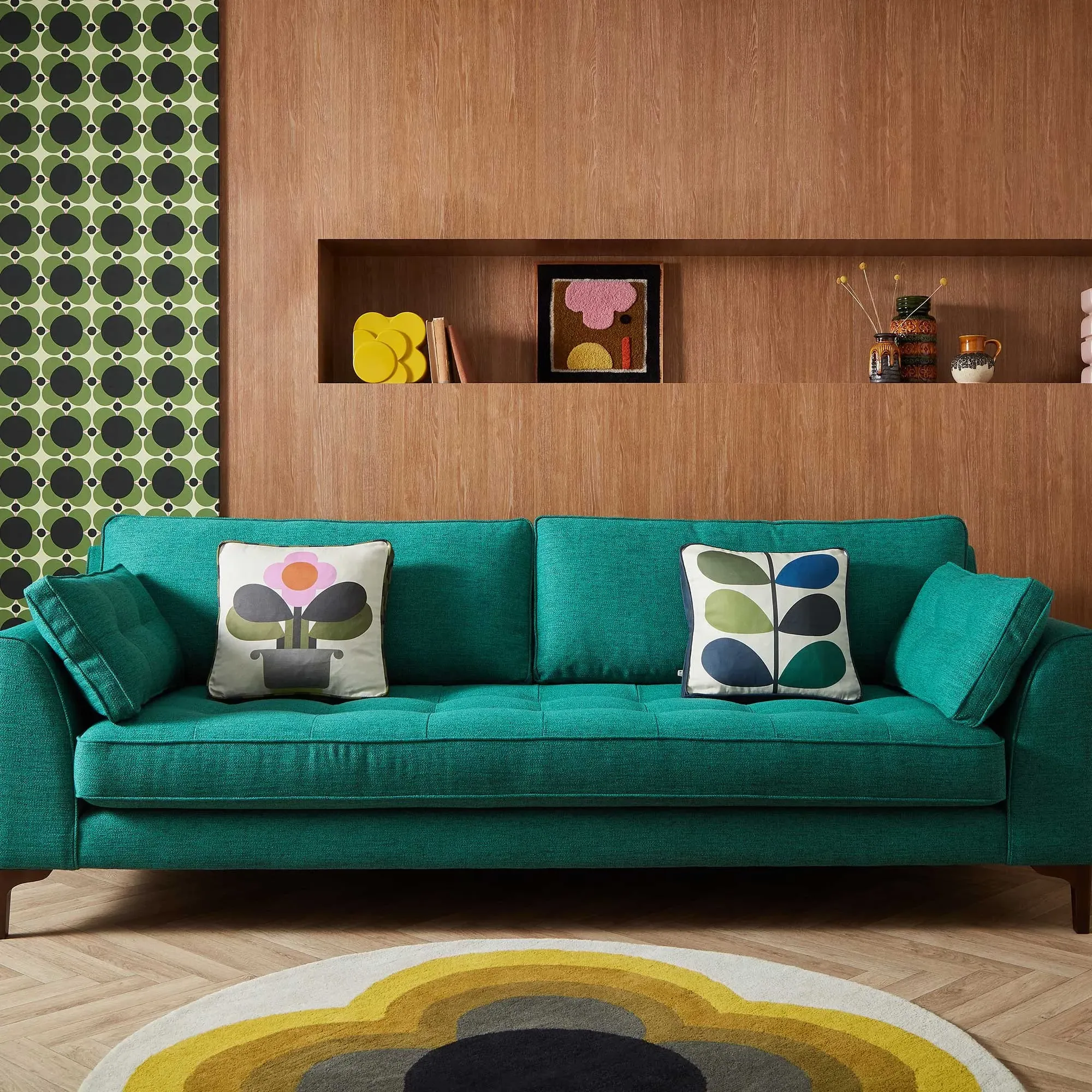 Orla Kiely Arklow Large Sofa - Fabric