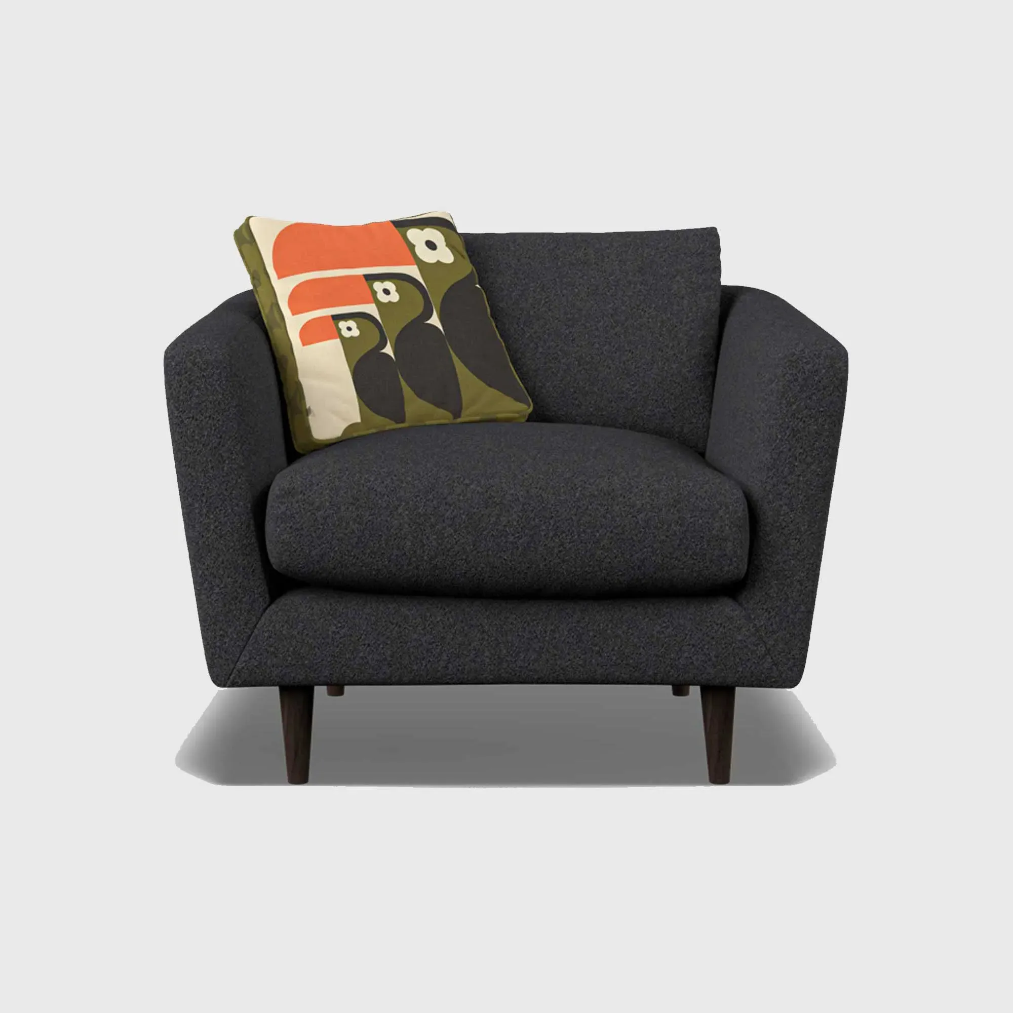 Orla Kiely Dorsey Armchair - Blue, Fabric image