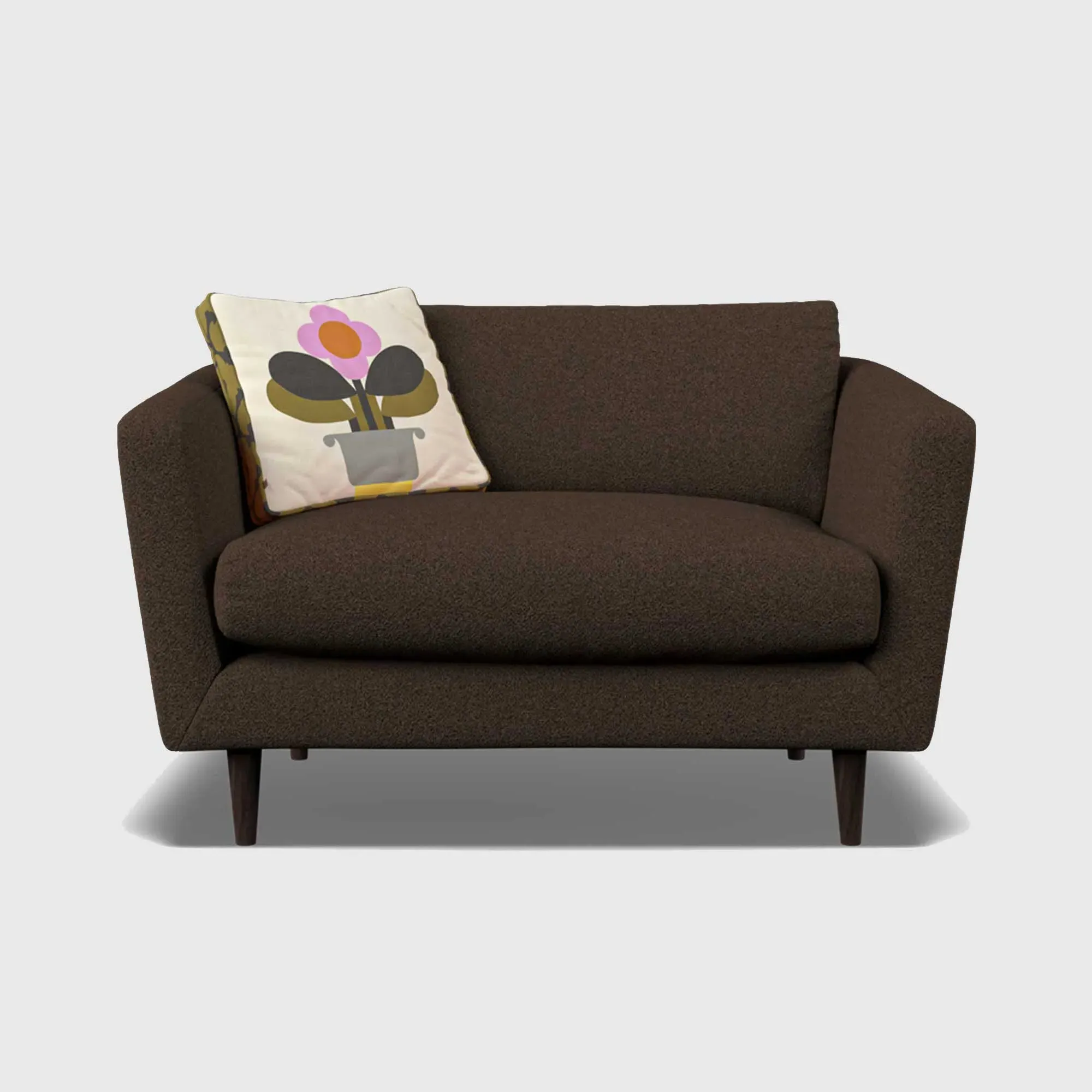 Orla Kiely Dorsey Snuggler - Brown, Fabric