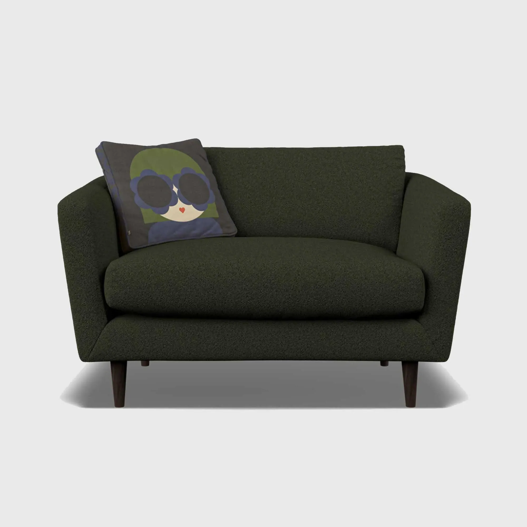 Orla Kiely Dorsey Snuggler - Green, Fabric