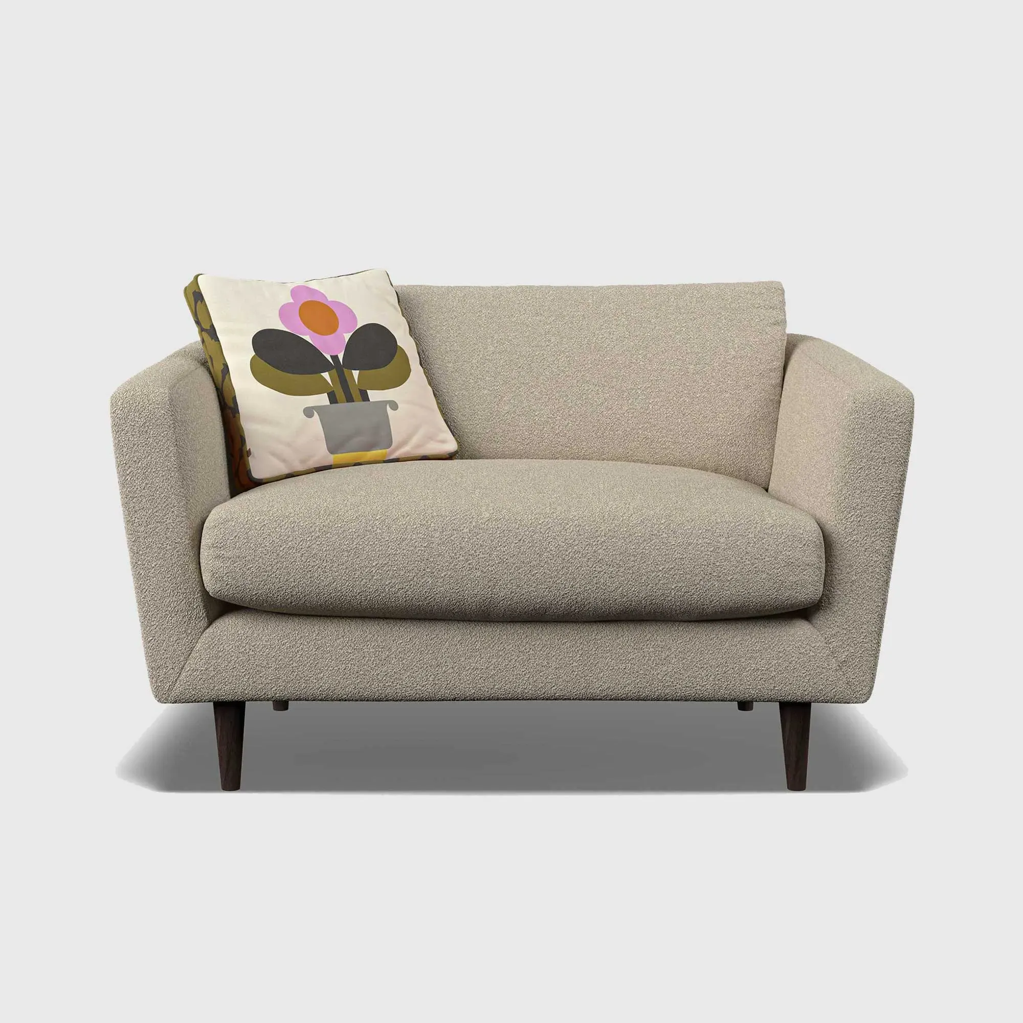 Orla Kiely Dorsey Snuggler - Grey, Fabric