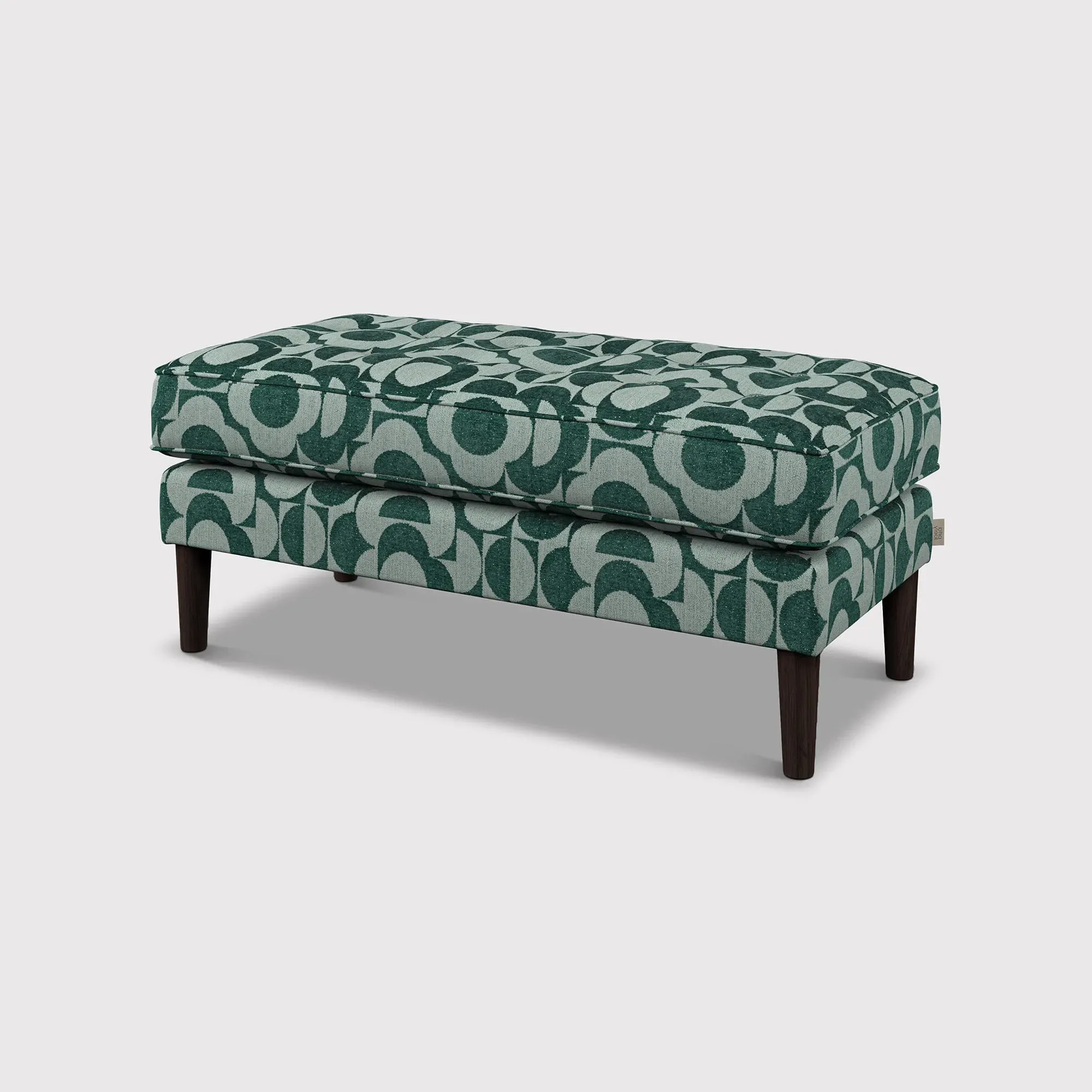 Orla Kiely Ebben Footstool - Fabric image