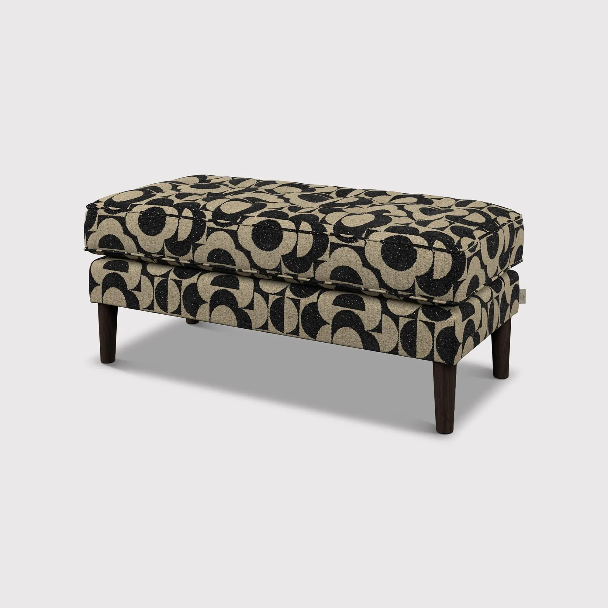 Orla Kiely Ebben Footstool - Fabric image