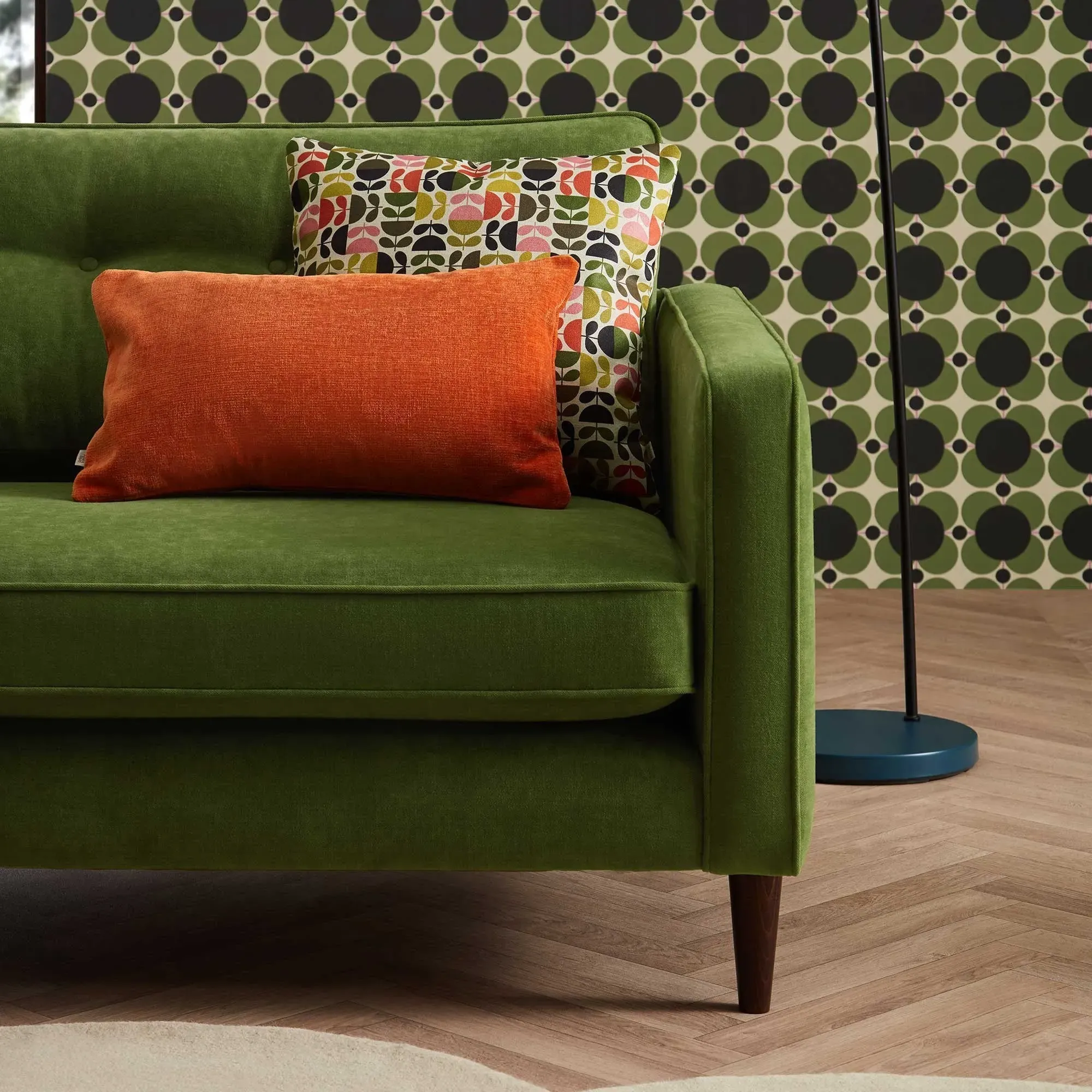 Orla Kiely Ebben L-Shaped Corner Sofa - Fabric