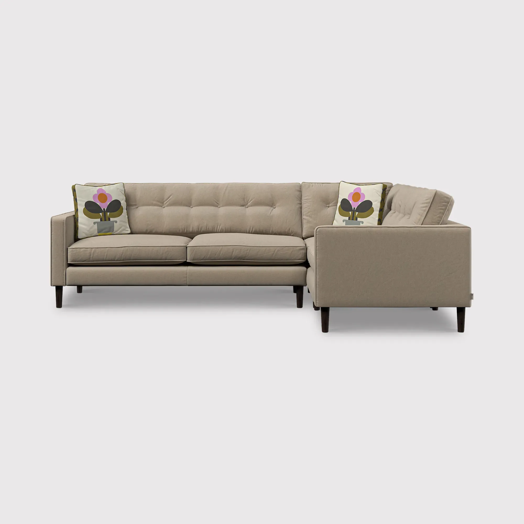 Orla Kiely Ebben RHF Corner Sofa - Fabric