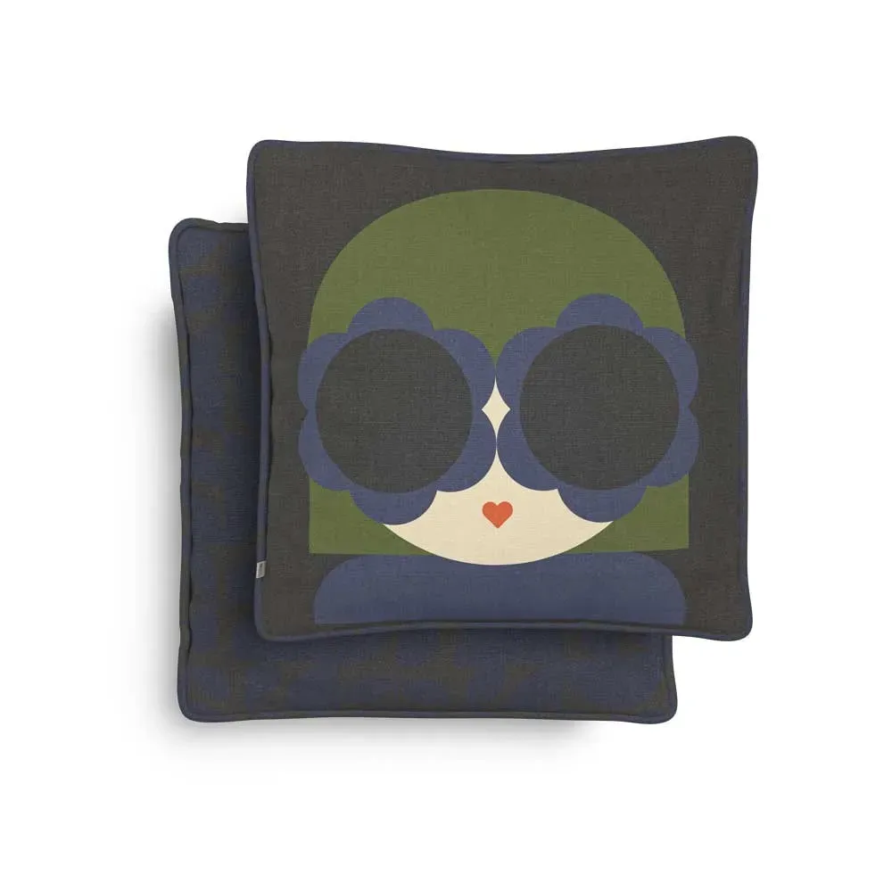 Orla Kiely Ebben Snuggler Chair - Fabric