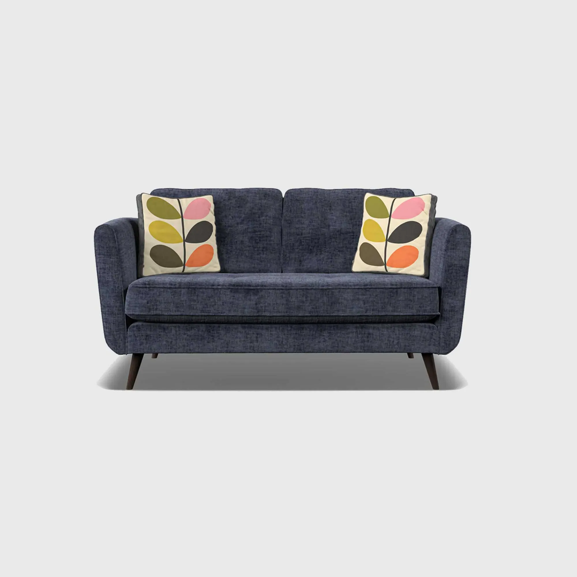 Orla Kiely Ivy Small Sofa - Blue, Fabric image