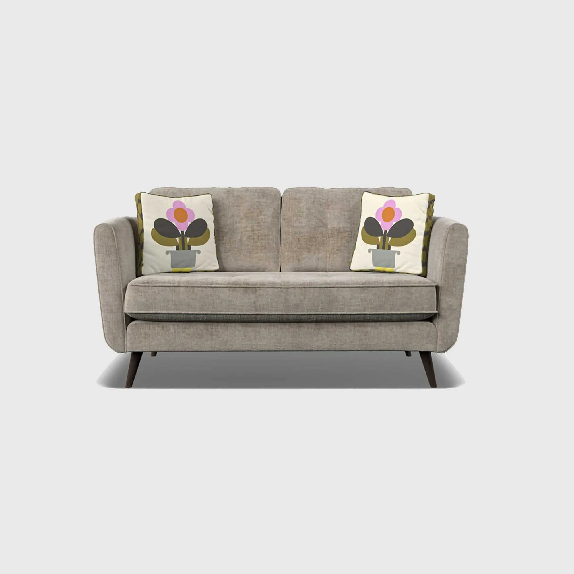 Orla Kiely Ivy Small Sofa - Neutral, Fabric