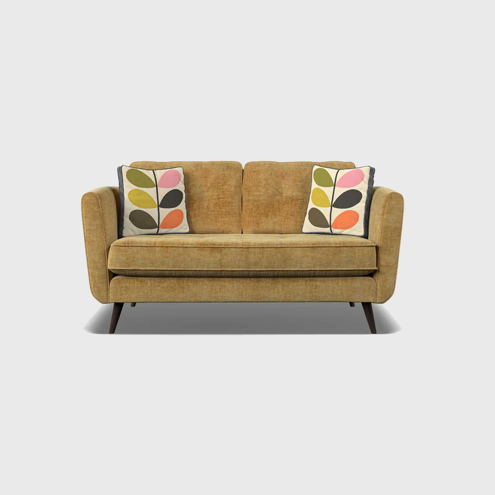Orla Kiely Ivy Small Sofa - Yellow, Fabric