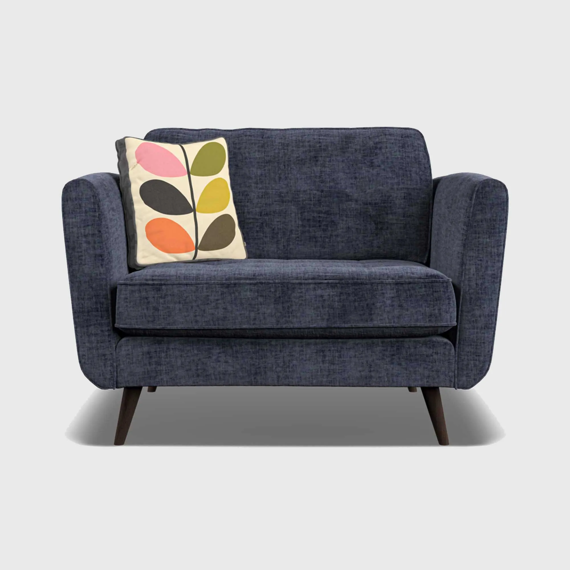 Orla Kiely Ivy Snuggler - Blue, Fabric image