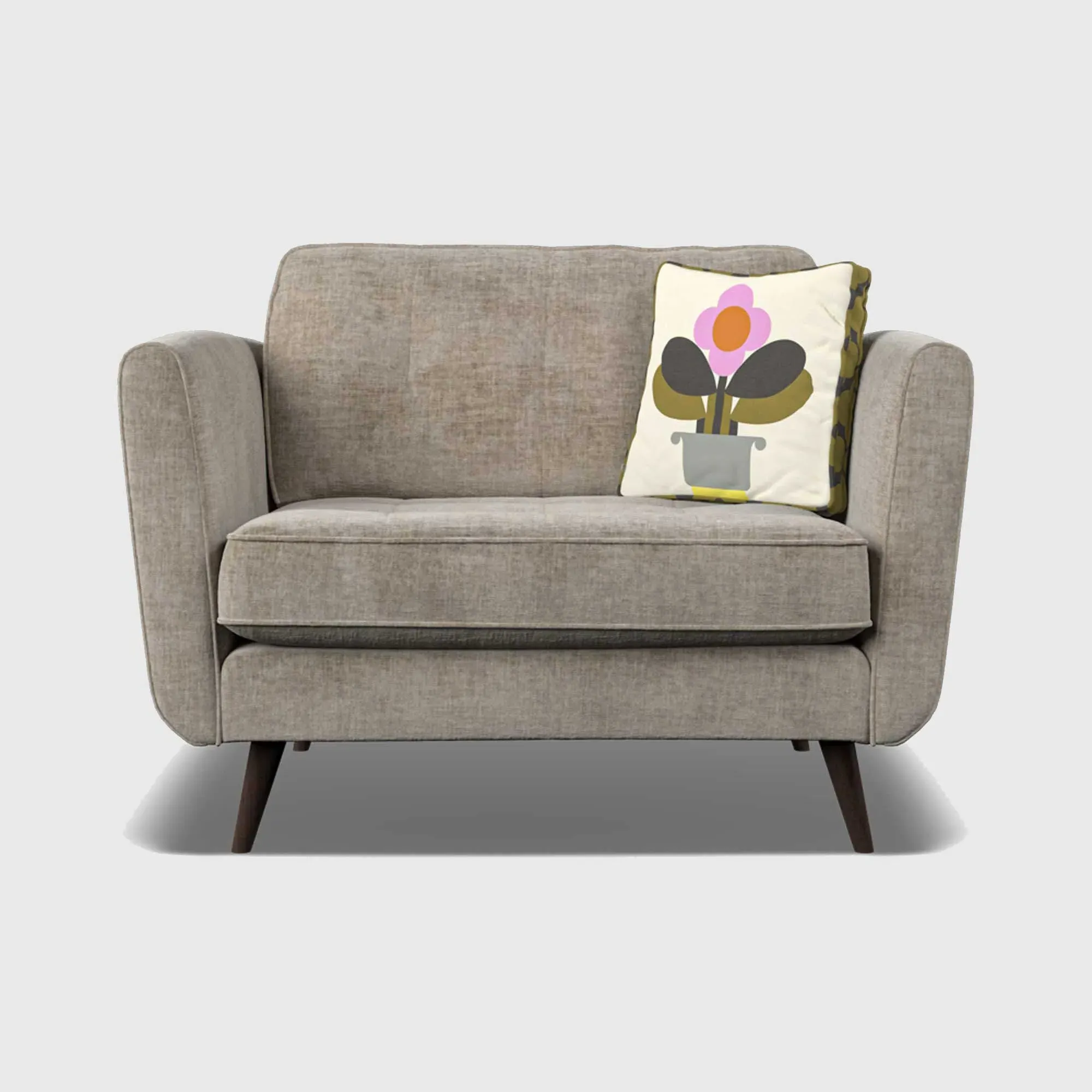 Orla Kiely Ivy Snuggler - Neutral, Fabric