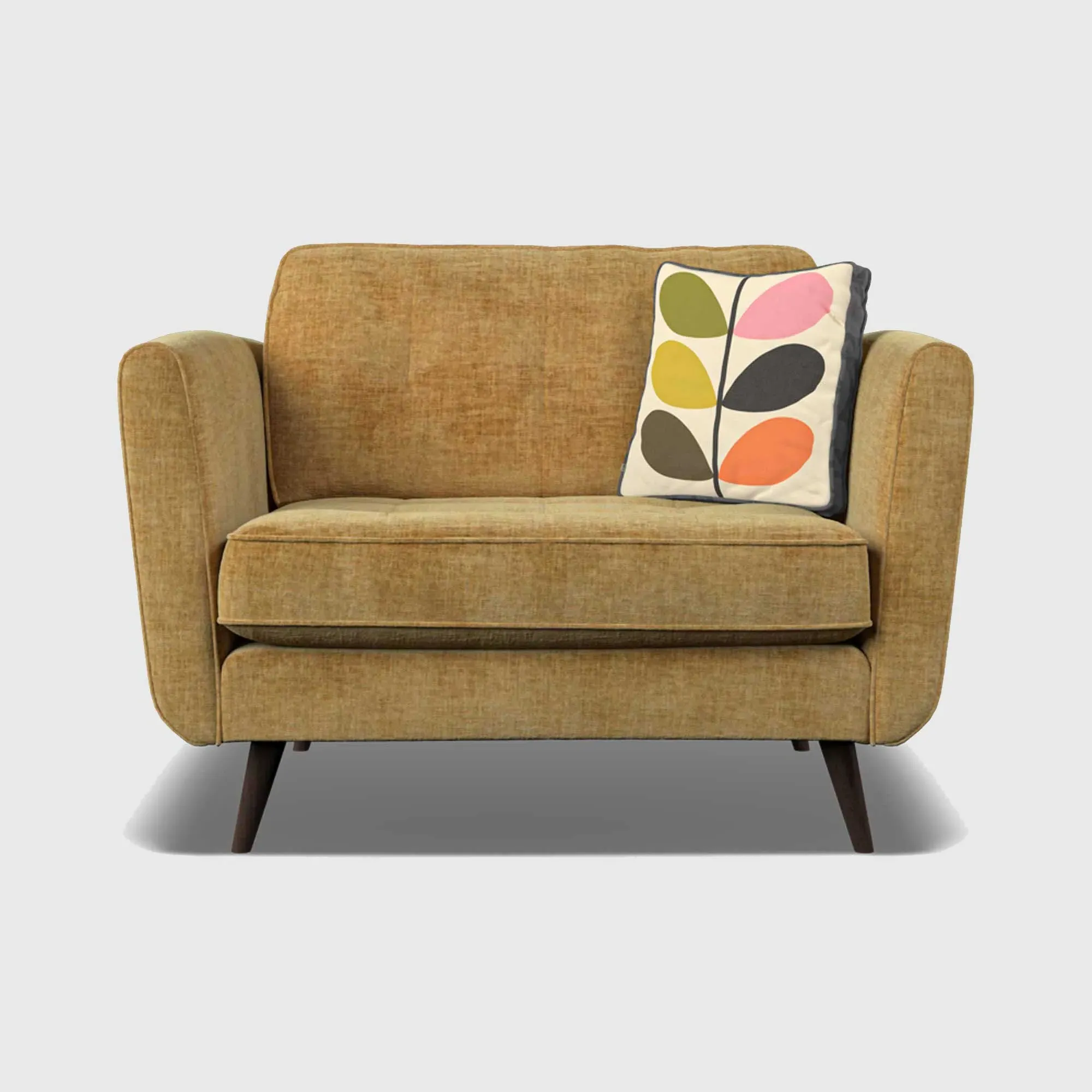 Orla Kiely Ivy Snuggler - Yellow, Fabric